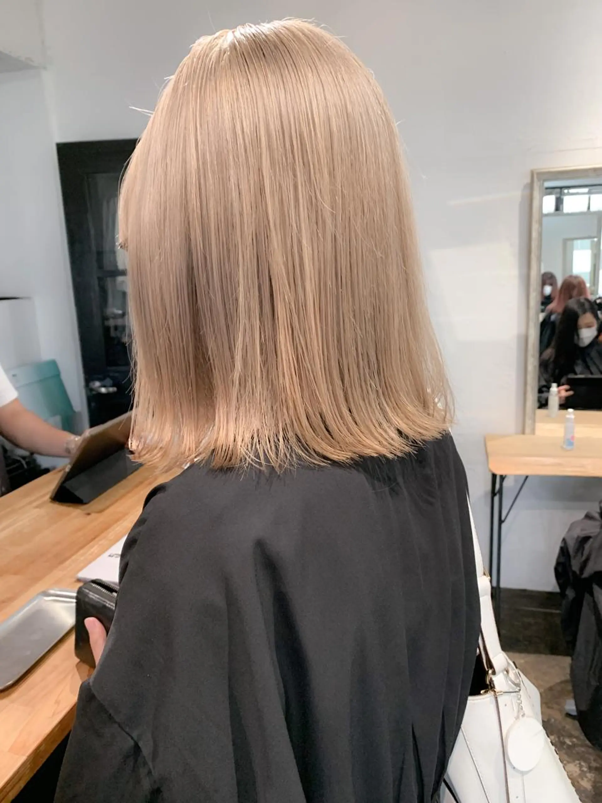 ショート カラー ブリーチ ケアブリーチ ハイライトカラー ハイトーンカラー ハイライト topstylist fukudaのその他イメージ