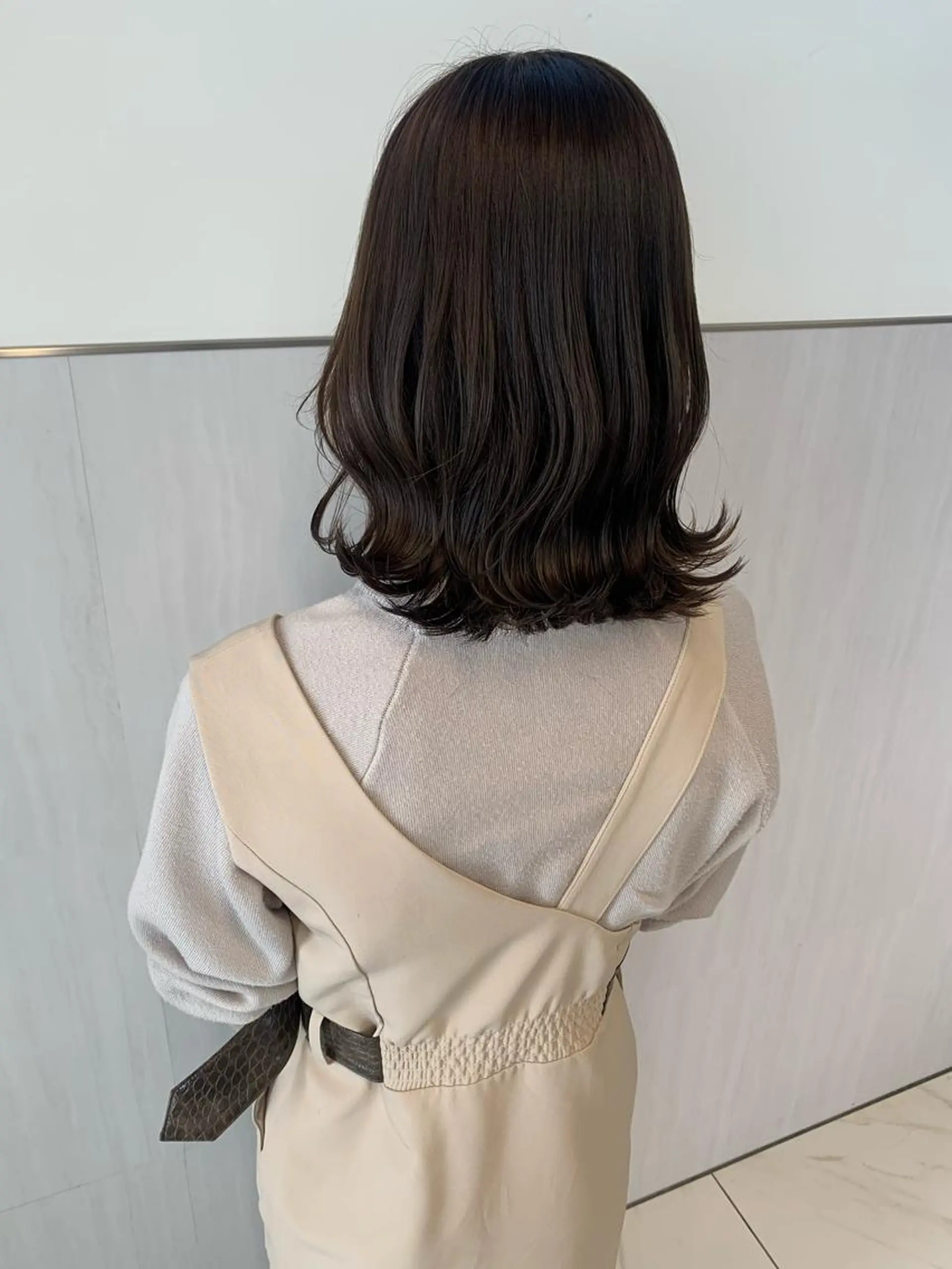 ミディアム 梅本 有希のヘアスタイル