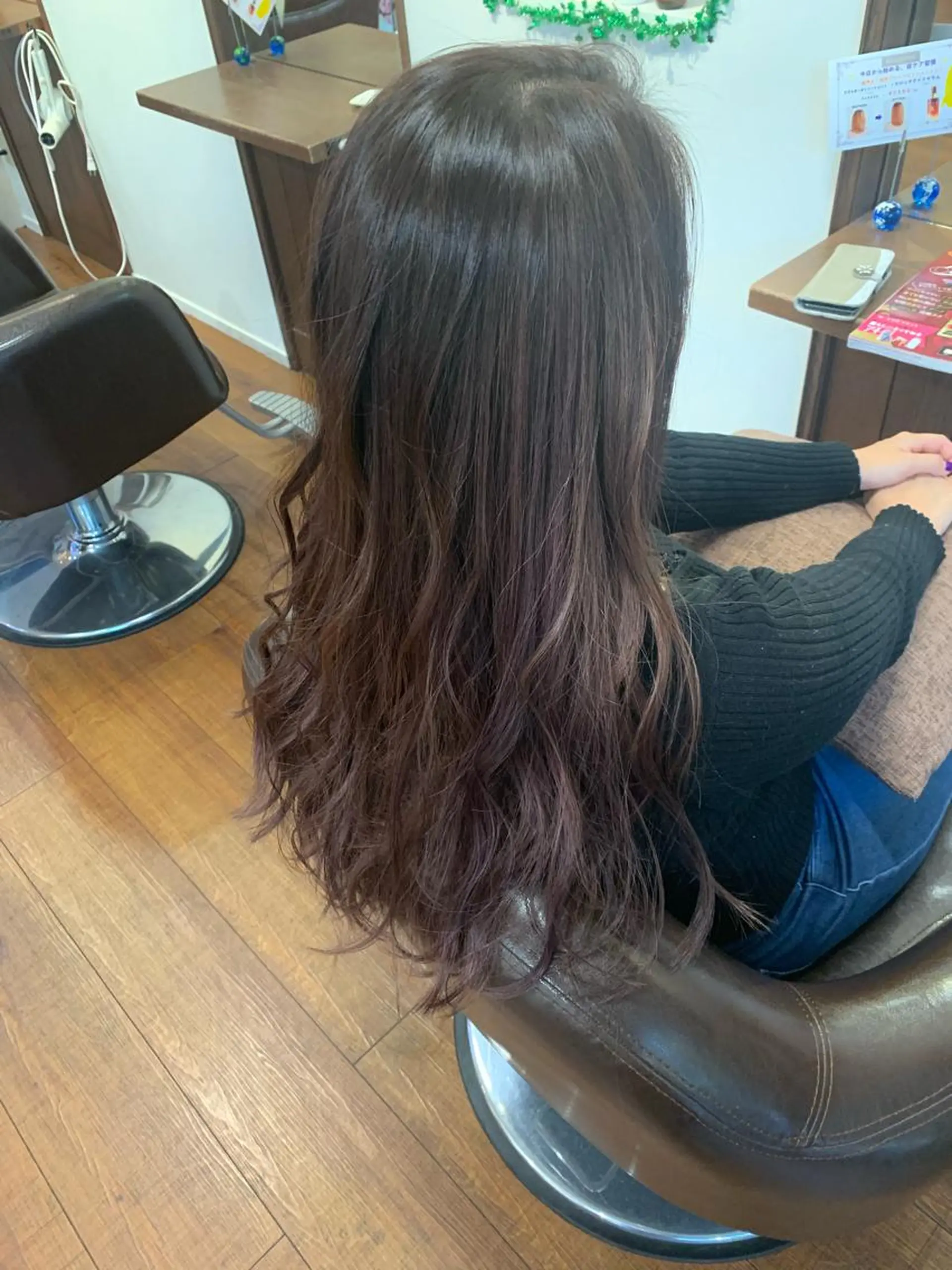 セミロング カラー 髪質改善・美髪 カラー特化☆中嶋健人のヘアスタイル