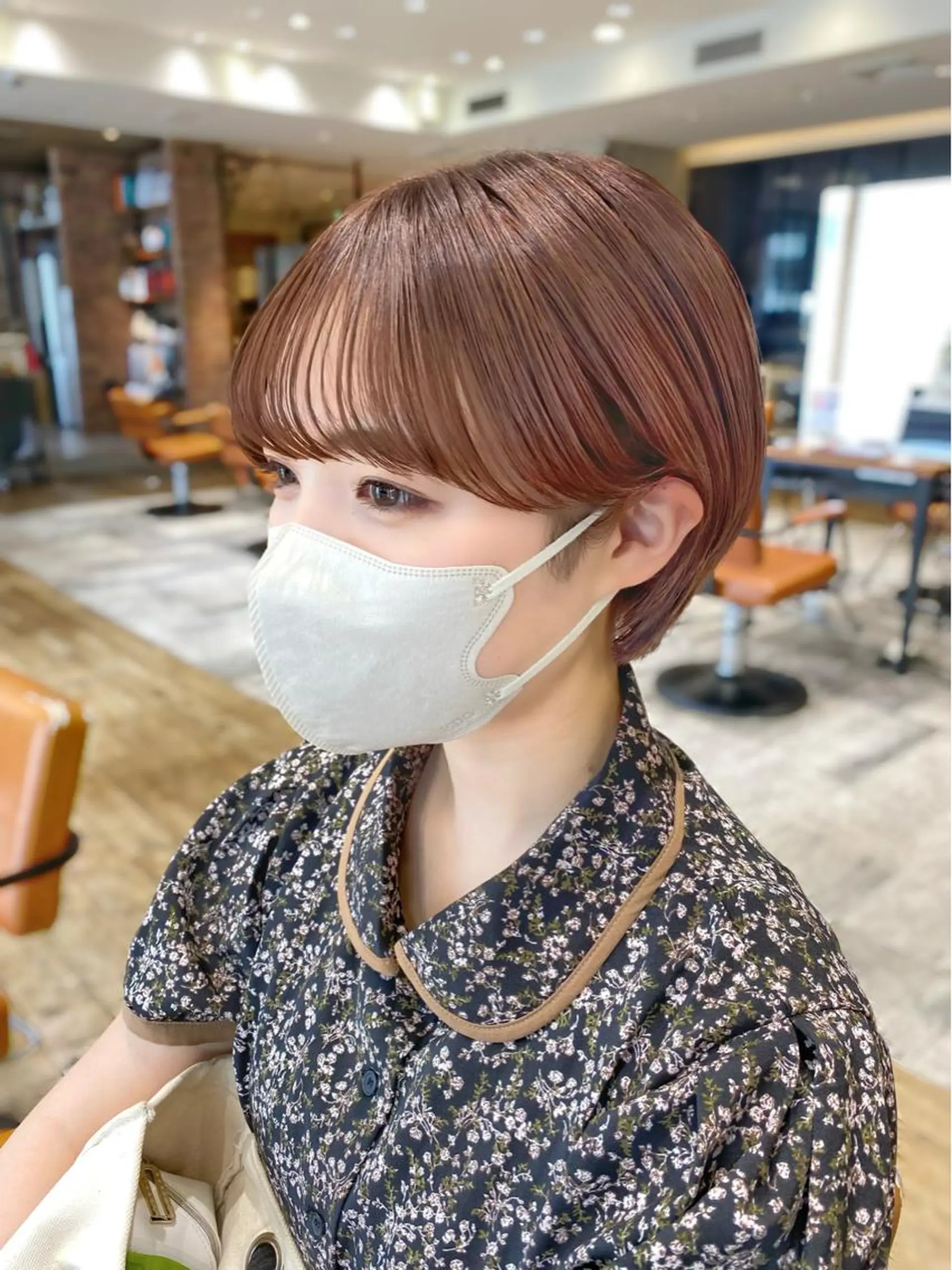 ショート カラー ショートボブ ハンサムショート 丸みショート ボブ くびれヘア カット ヘアカラー トリートメント ショート、ボブの神✨ 峯朋也✂︎✨のヘアスタイル