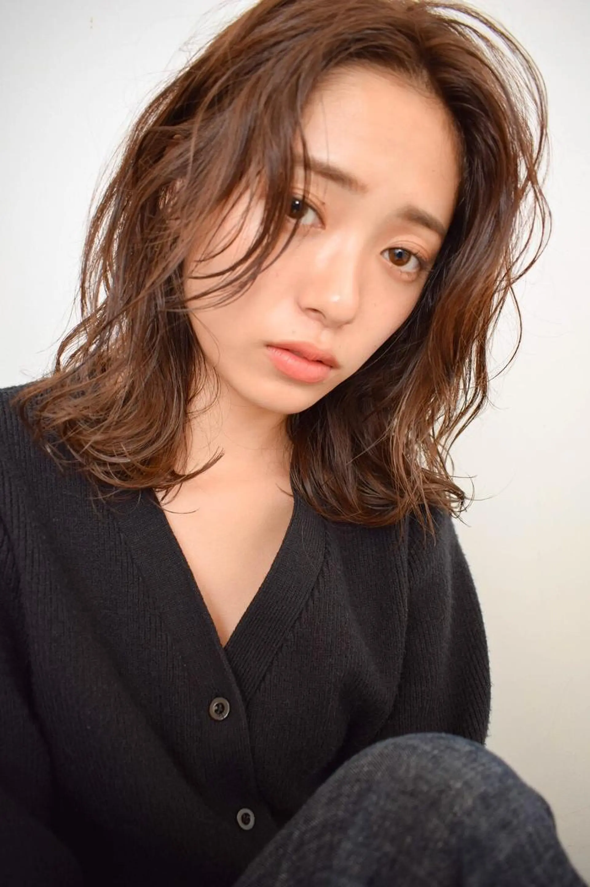 ミディアム 美髪形成！色素改善！ 秋田　和輝のヘアスタイル