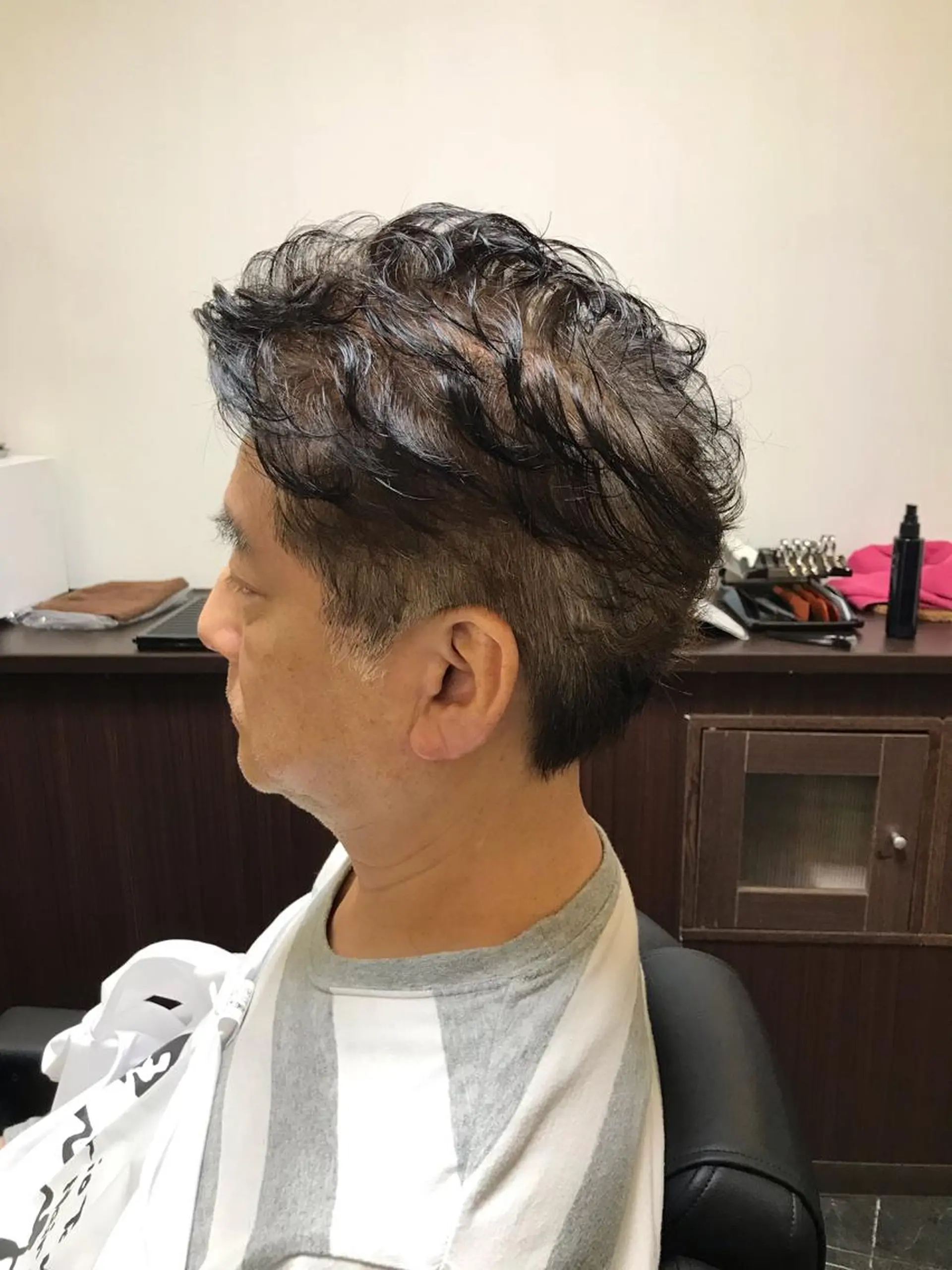 ショート パーマ メンズ メンズパーマ 林 聖也のヘアスタイル