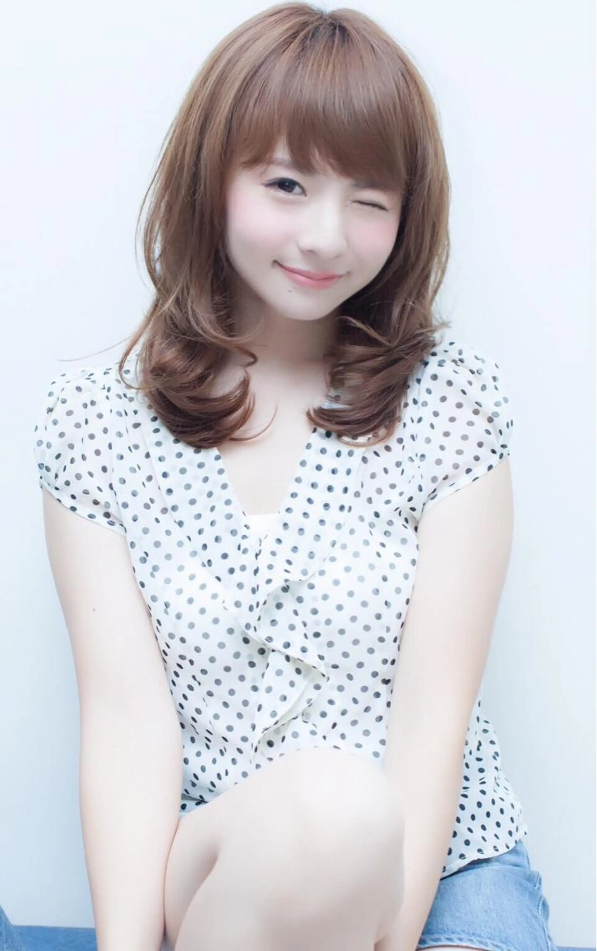 セミロング ボブ 似合わせカット 小顔カット 竹内ケンゴ🇰🇷 EIGHT藤沢のヘアスタイル