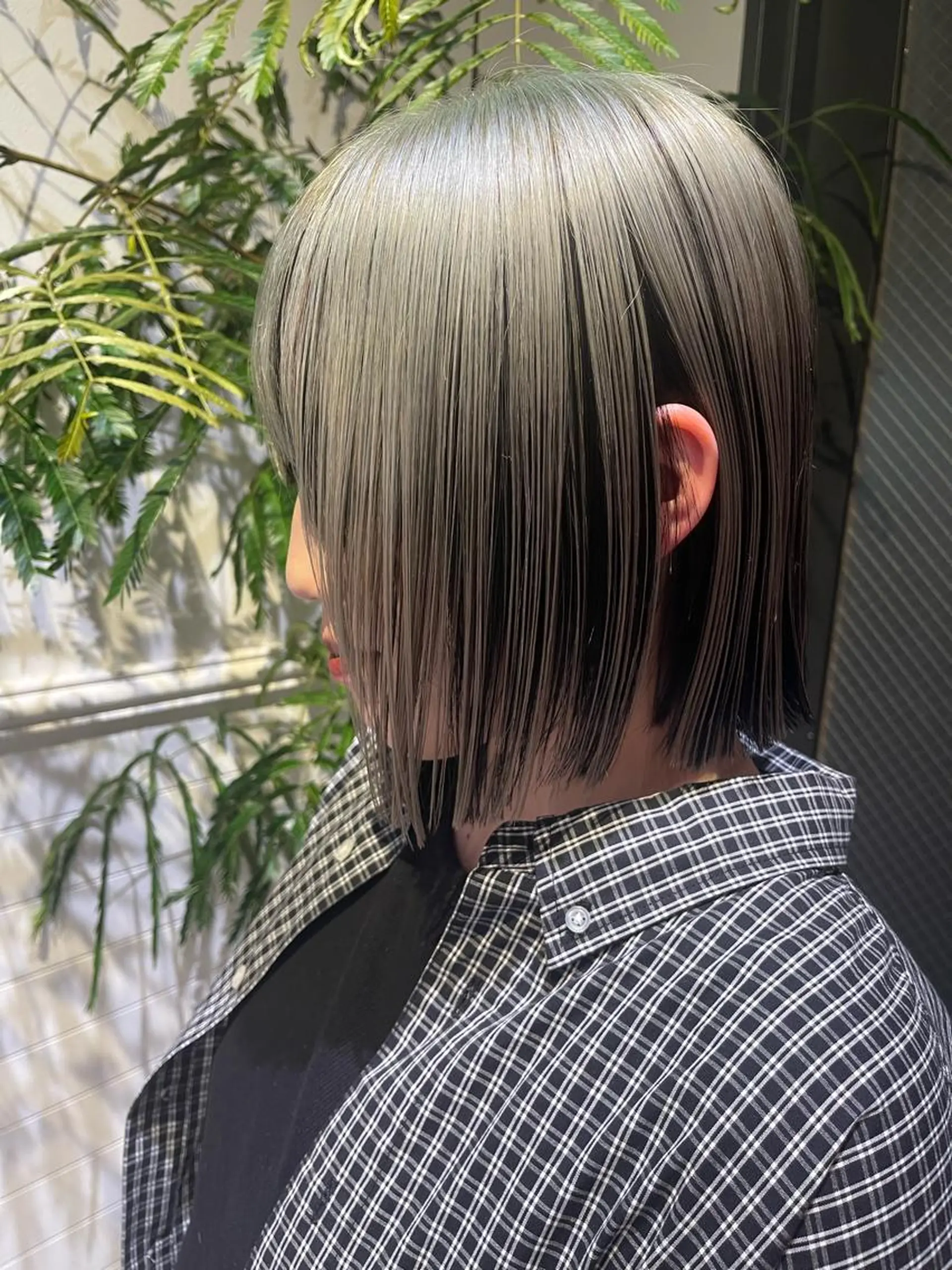 カラー 永田 優希のヘアスタイル
