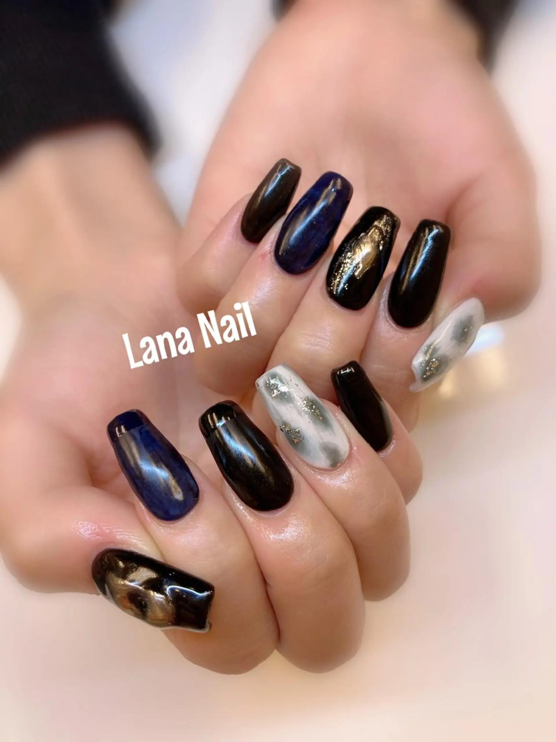 ネイル スカルプネイル Lana Nailのネイルデザイン