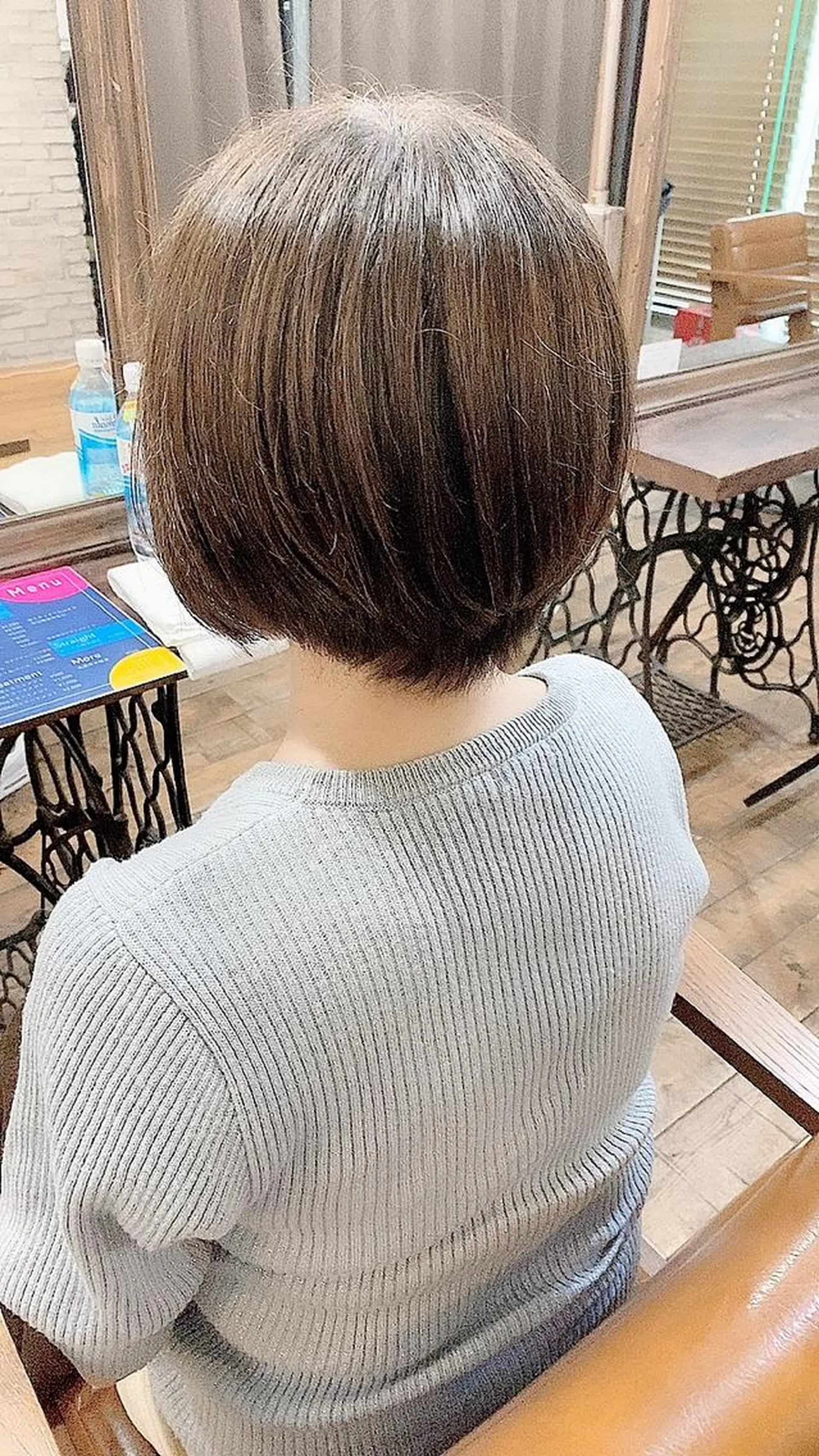 ショート ボブ 國分 伸也のヘアスタイル