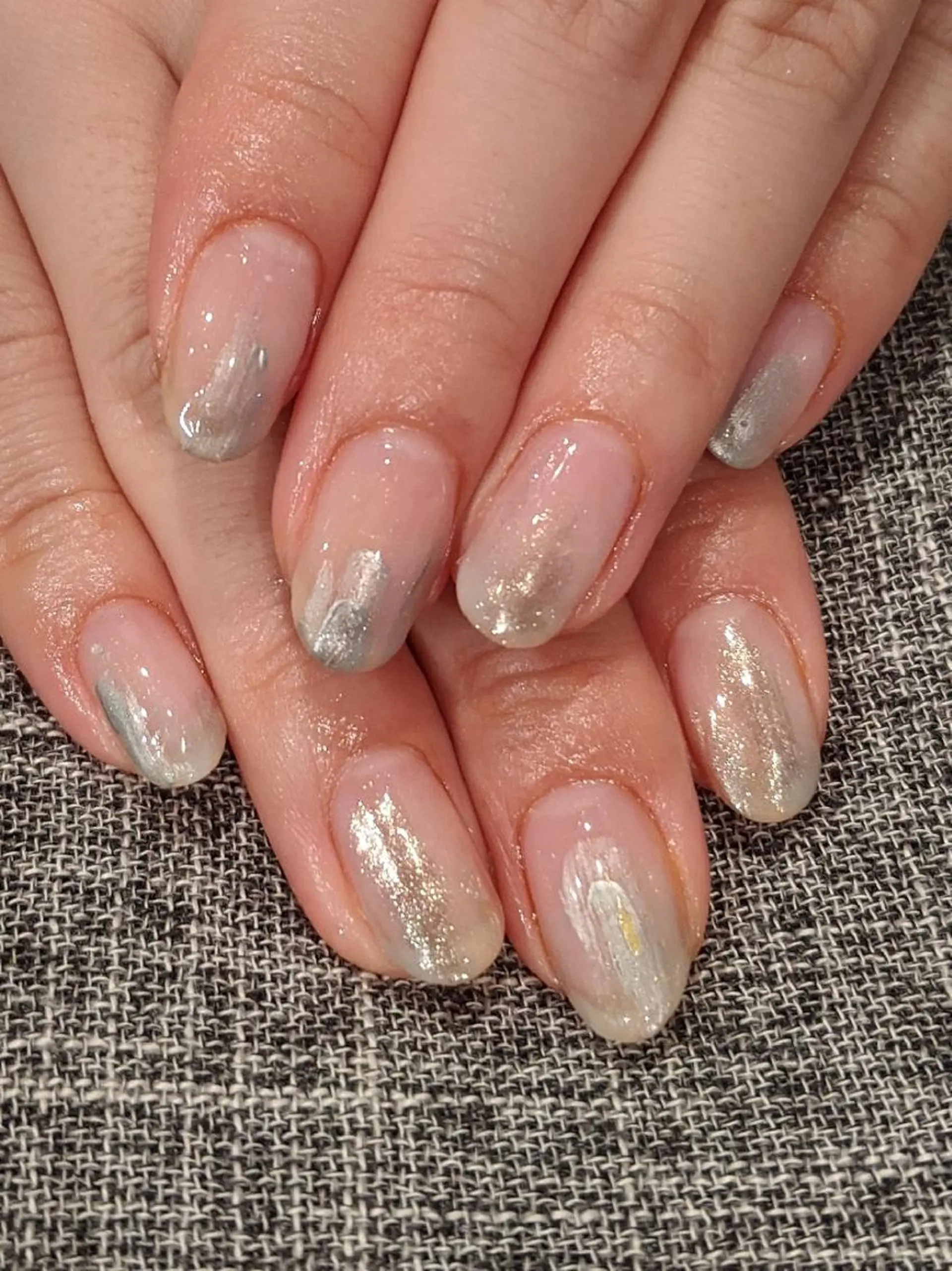 ネイル ニュアンスネイル シンプルネイル ハンドネイル private salon mieのネイルデザイン