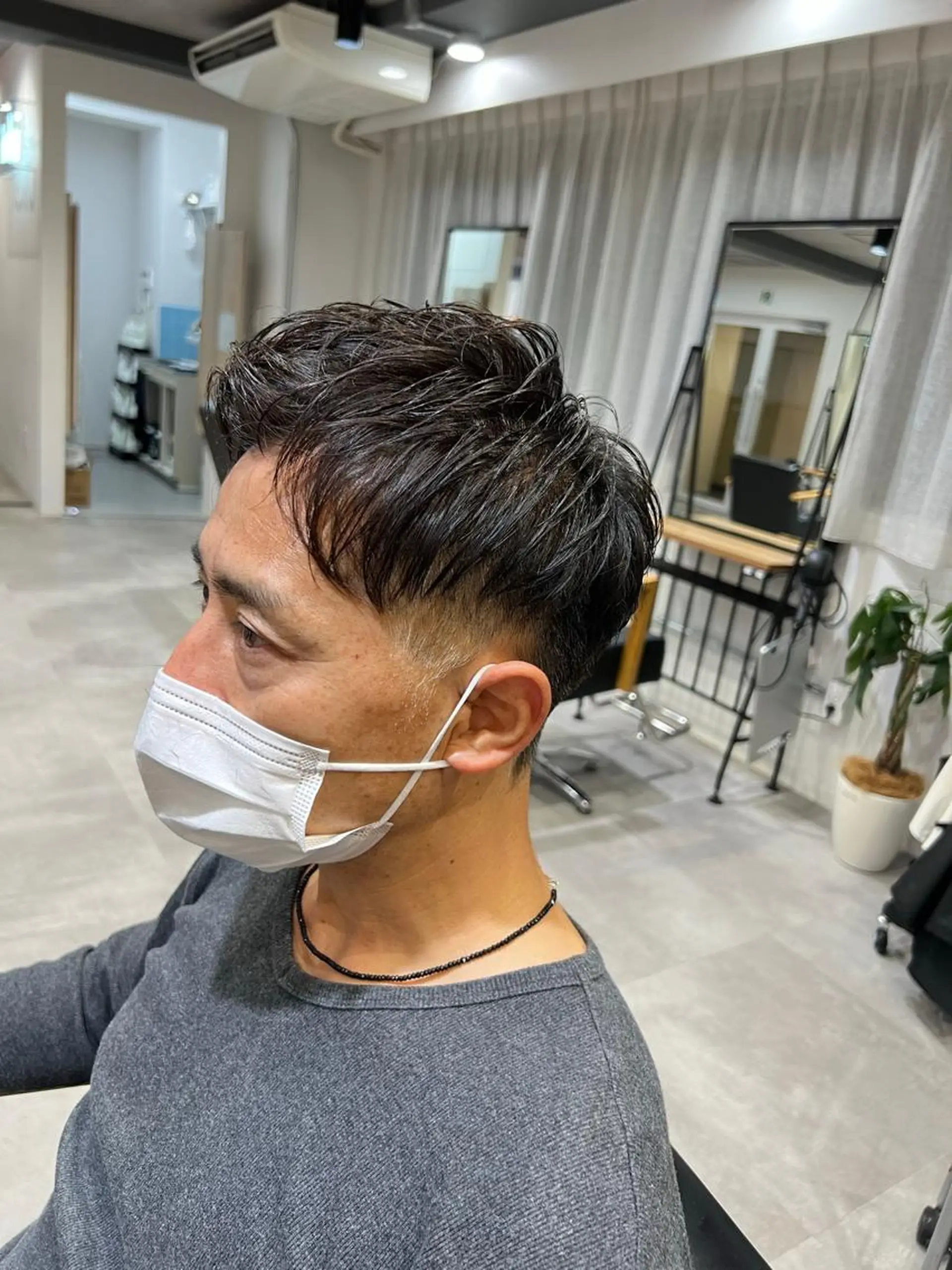 ショート パーマ メンズ ☀️ボブスタイル特化 大山あさひ☀️のヘアスタイル