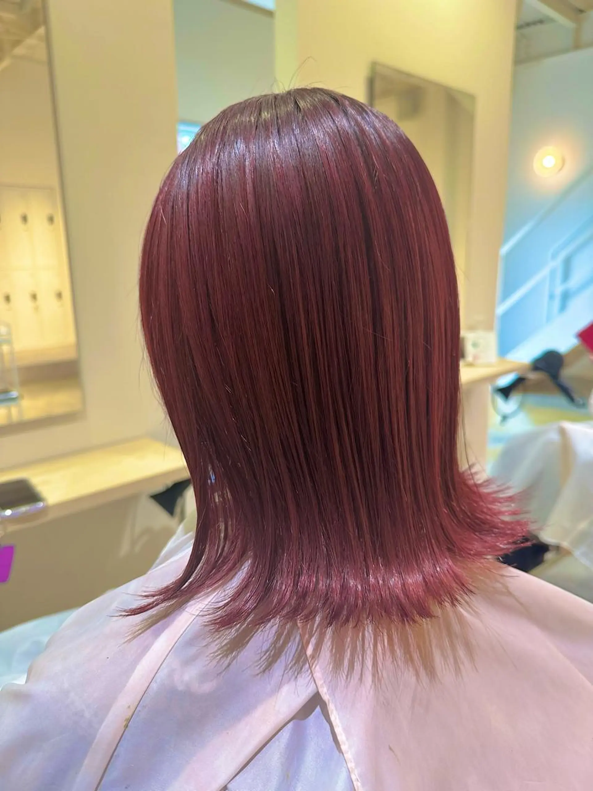 セミロング カラー Design Color🐰アユミのヘアスタイル