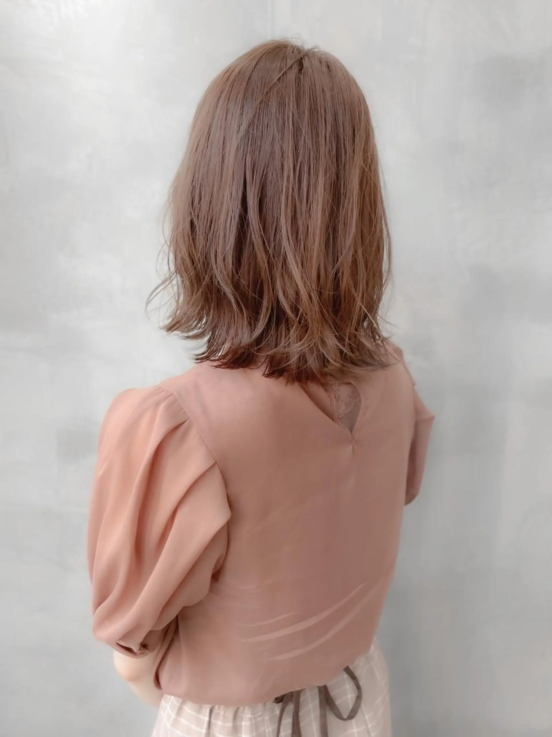 ミディアム カラー 韓国ヘア 店長NEGIのヘアスタイル