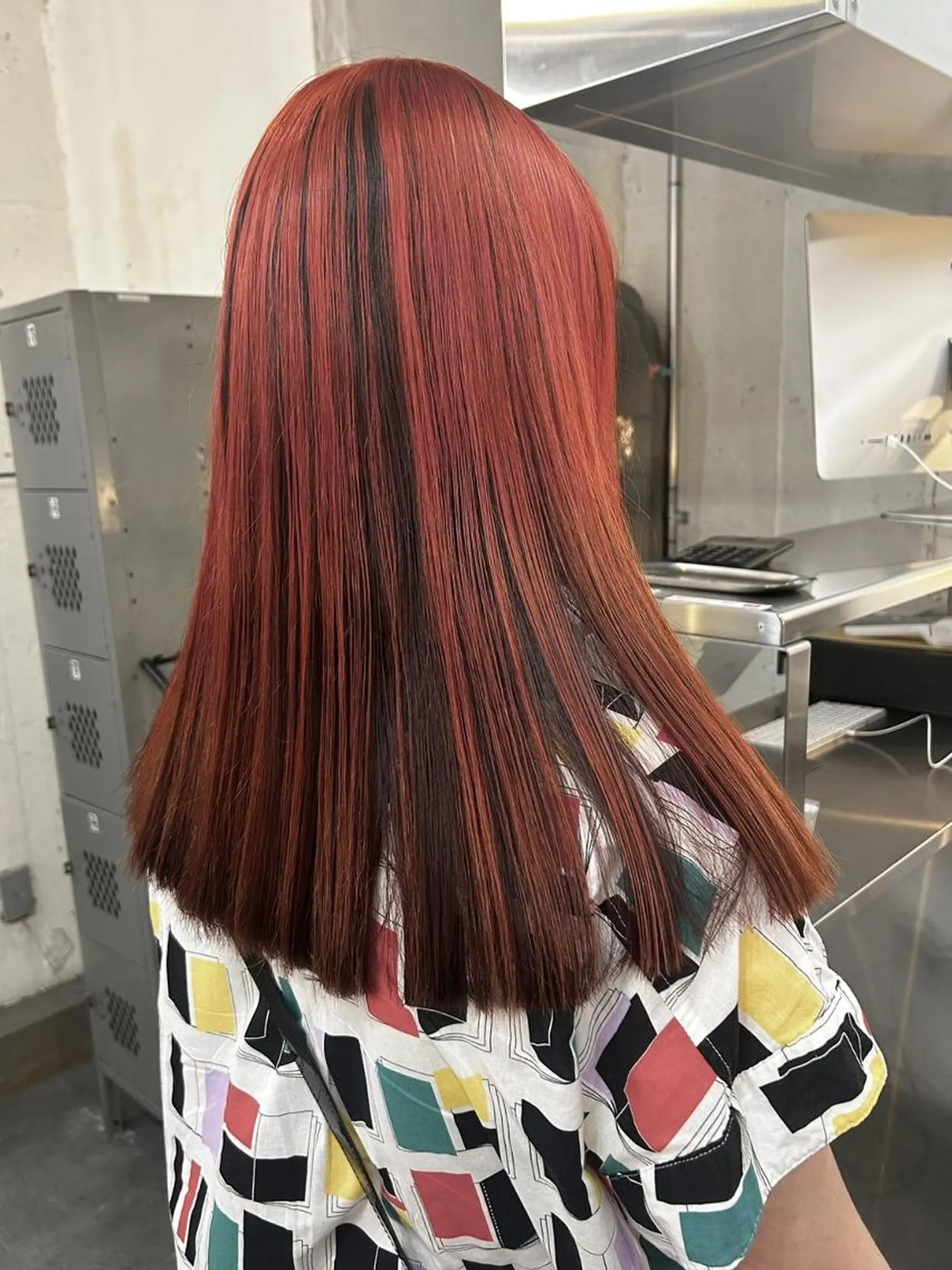 ロング カラー カット ヘアカラー トリートメント 🌼U24 ヘアデザインラボのヘアスタイル