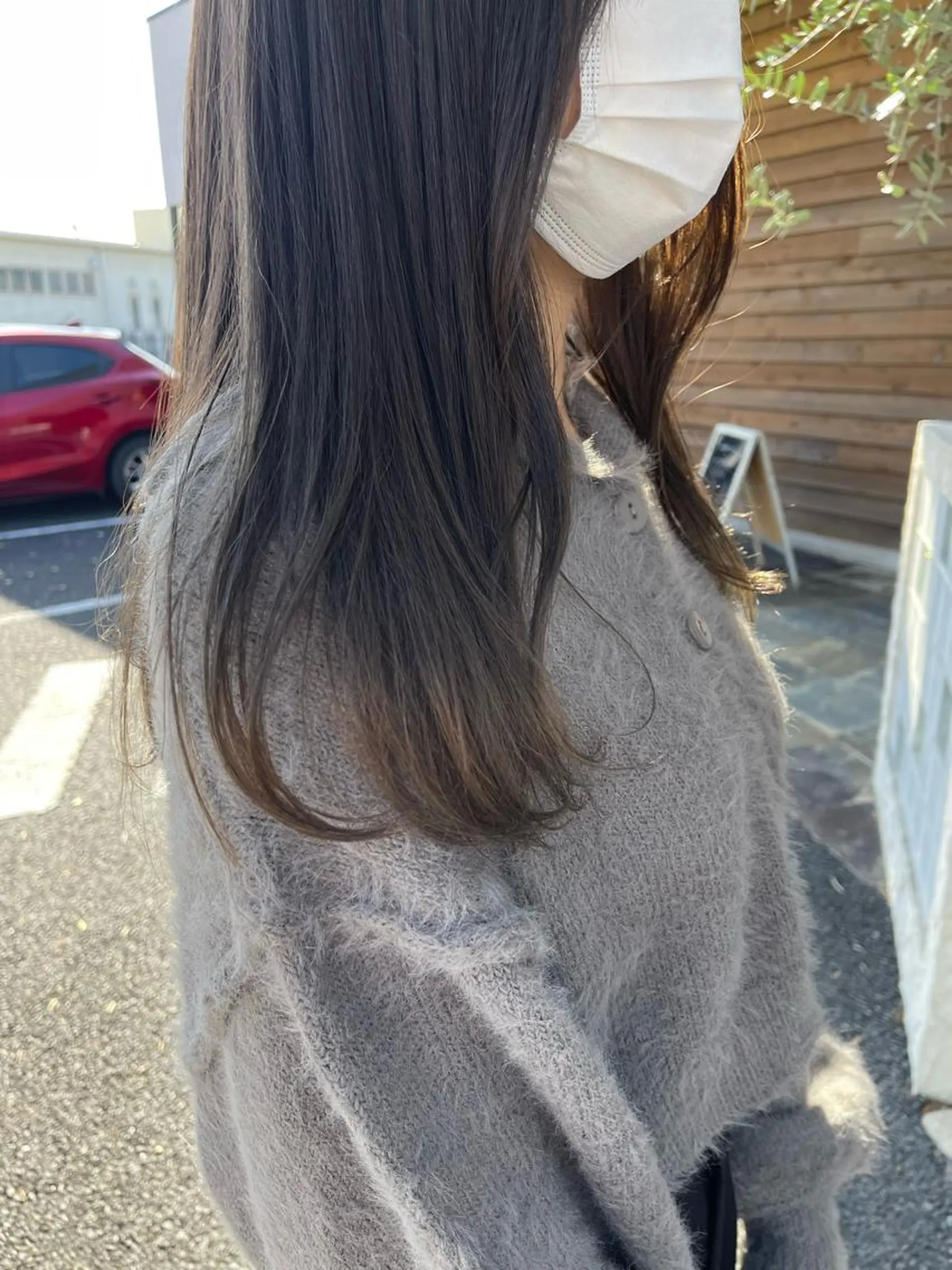 ロング カット 0:00japon所属・梶原 真帆のヘアスタイル