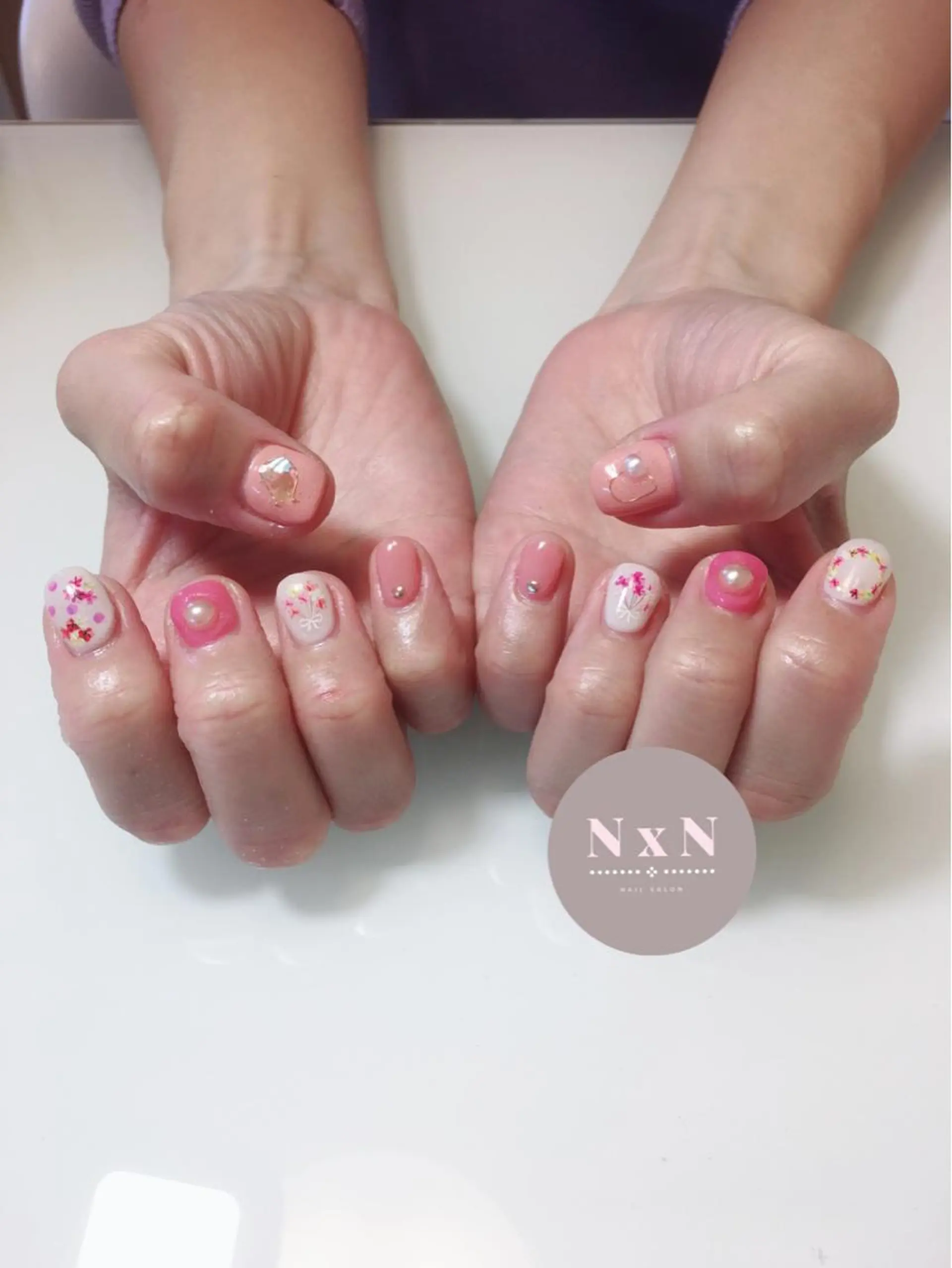 ネイル ハンドネイル nail salon N×Nのネイルデザイン