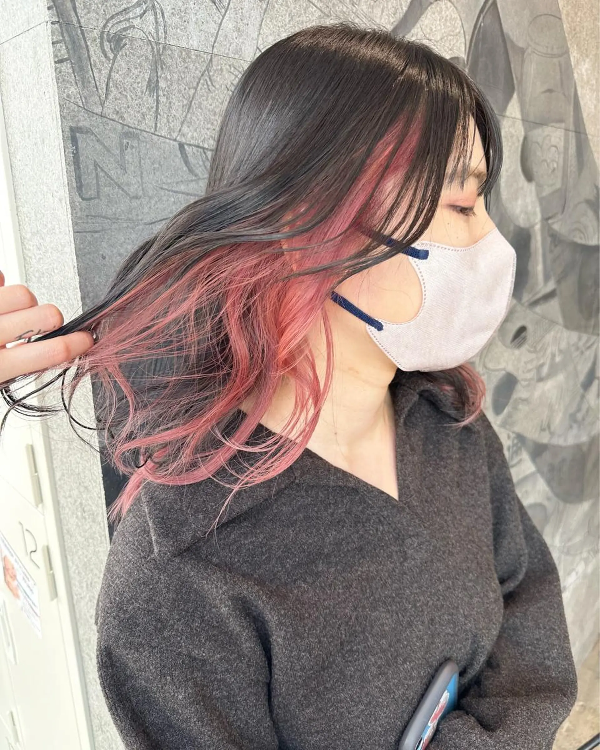 ロング カラー ヘアカラー AIRI 🐈‍⬛のヘアスタイル