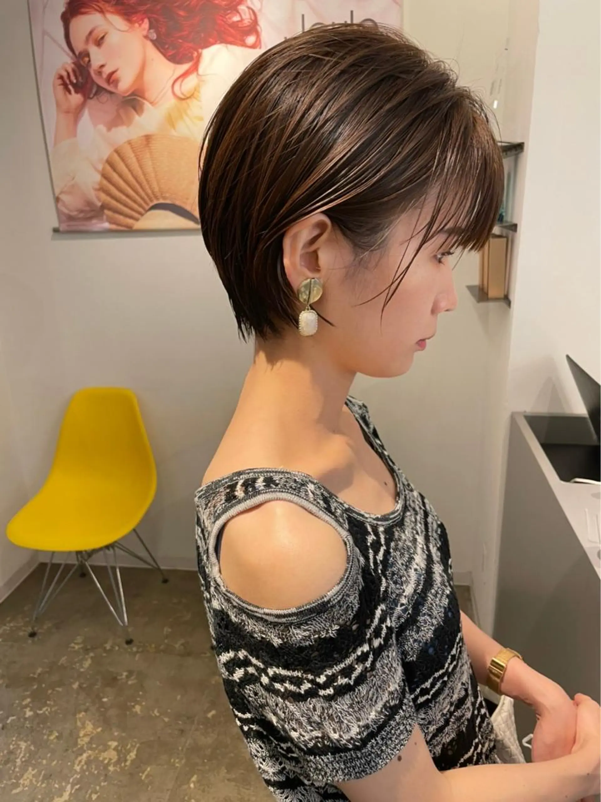 ショート ショートヘア レイヤーカット/ 火ノ見🪡のヘアスタイル