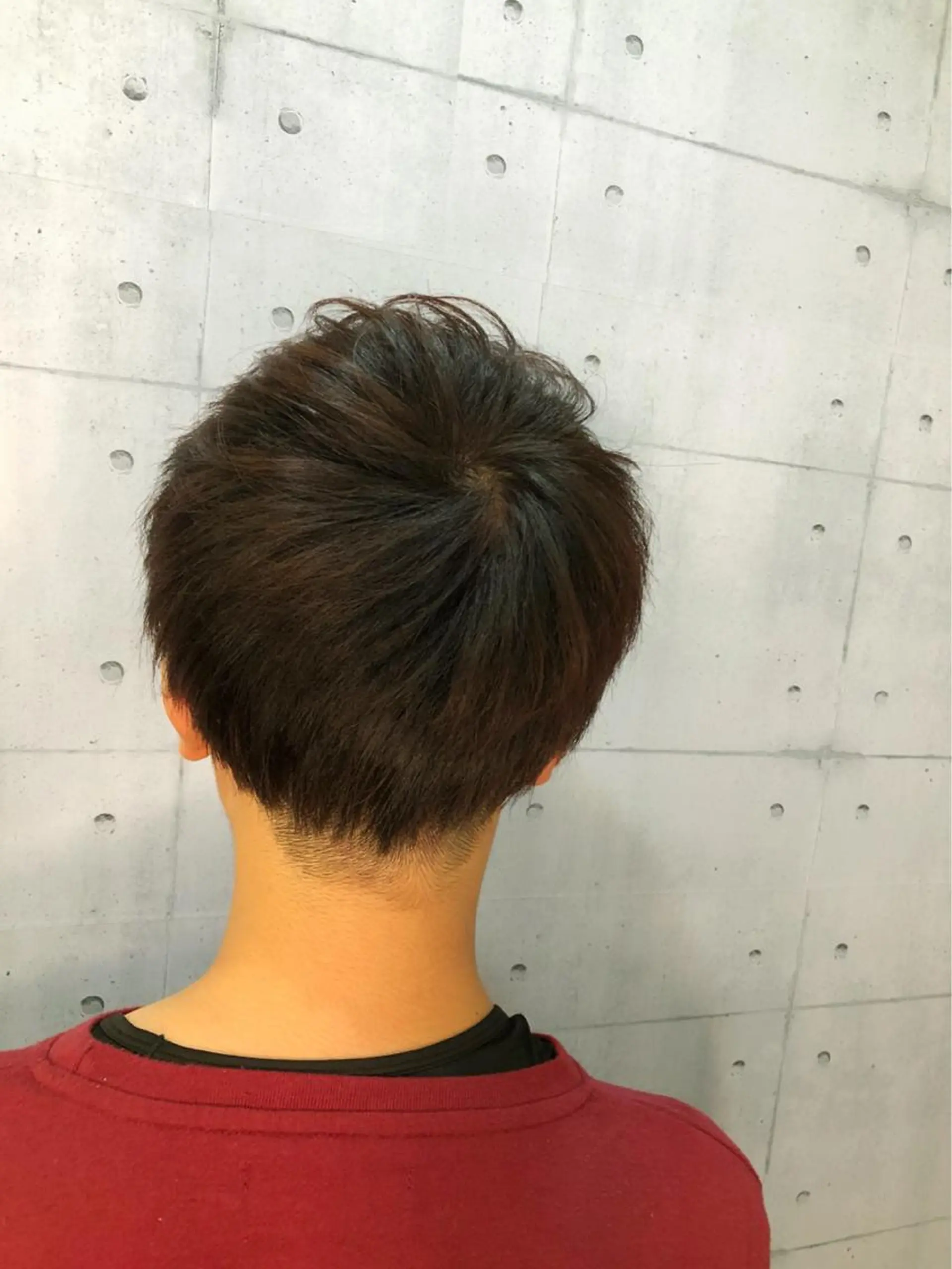 ショート カラー メンズ 北脇 健治のヘアスタイル