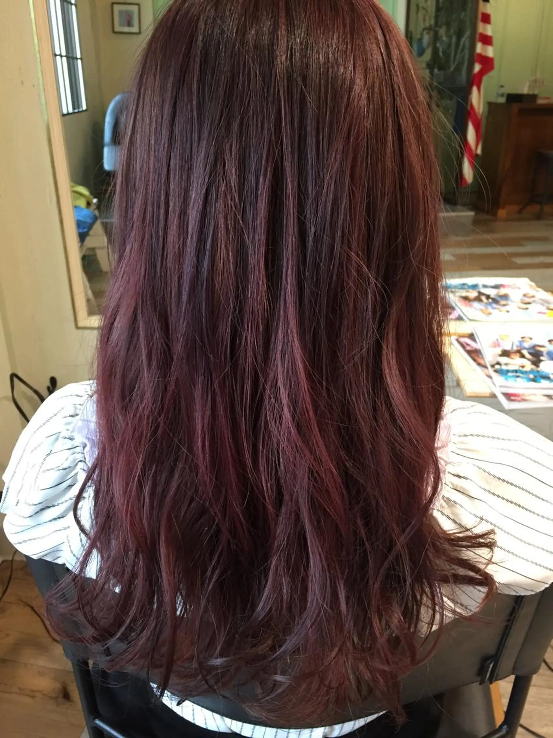 セミロング カラー scene.所属・TOPstylist ✂️フセケイタ✂️のヘアスタイル