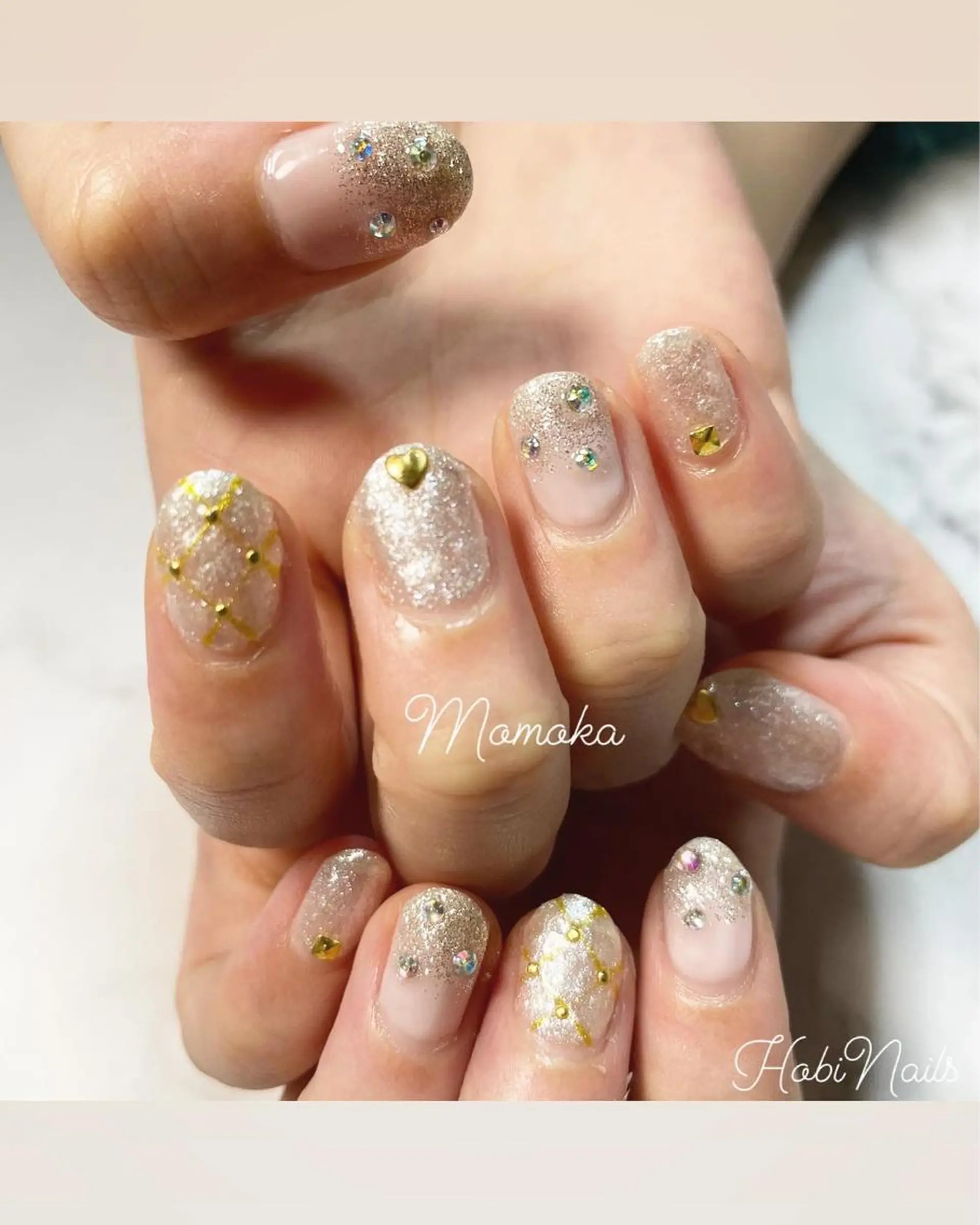 ネイル 冬ネイル クリスマス momoka_nails所属・Momo nailsalonのネイルデザイン