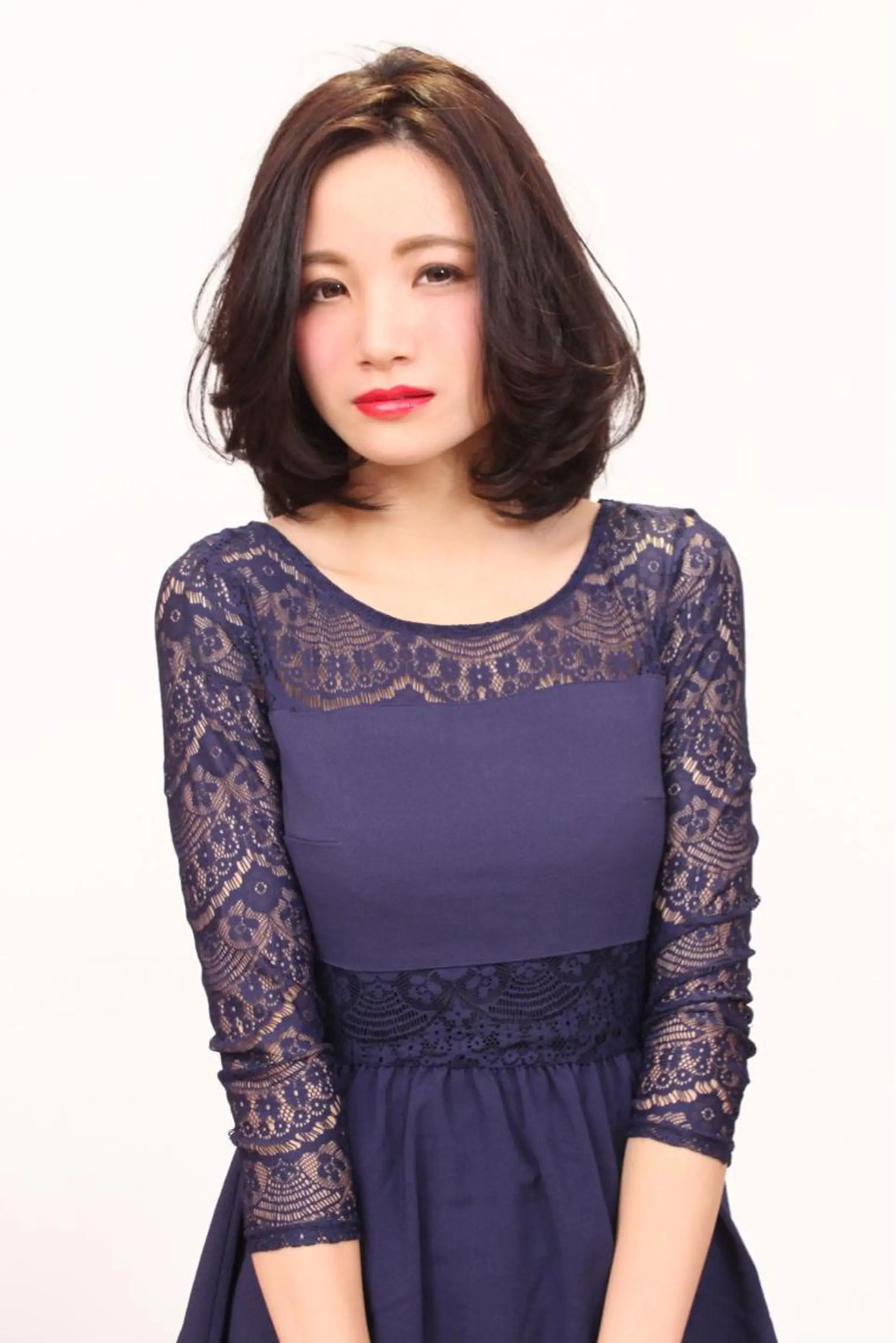 ショート ミディアム カラー パーマ ブラウンカラー 青木 茂樹⭐️ 透明感カラーのヘアスタイル