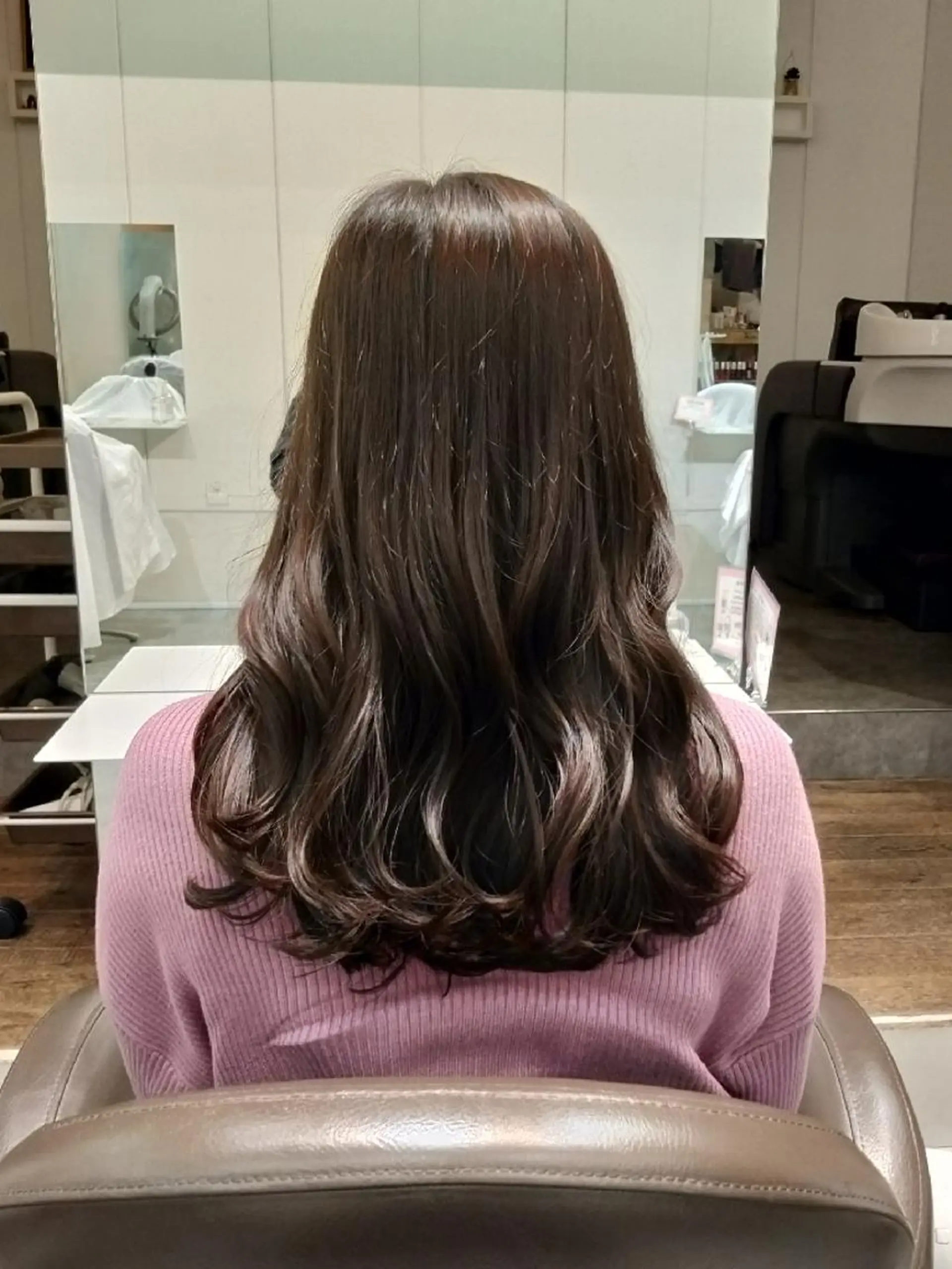 ロング カット 安藤 浩樹のヘアスタイル