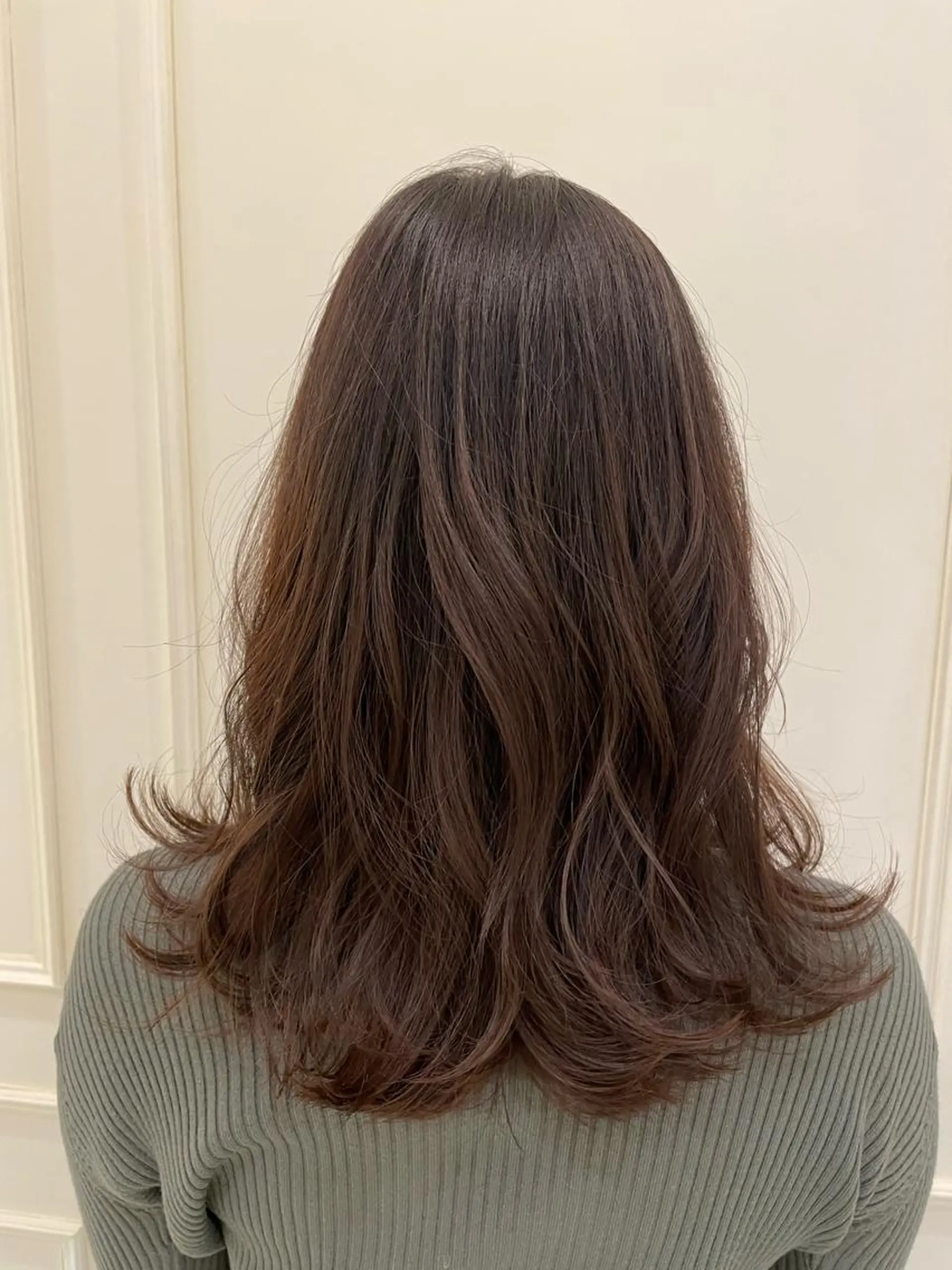 ミディアム レイヤーカット 🍒顔周り/レイヤー /韓国風/アリサ🍒のヘアスタイル