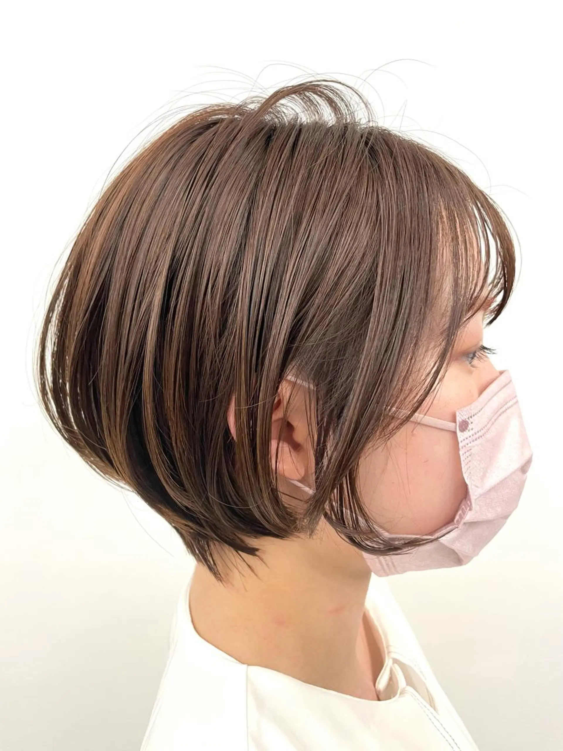 ショート カラー 笠原 健人のヘアスタイル