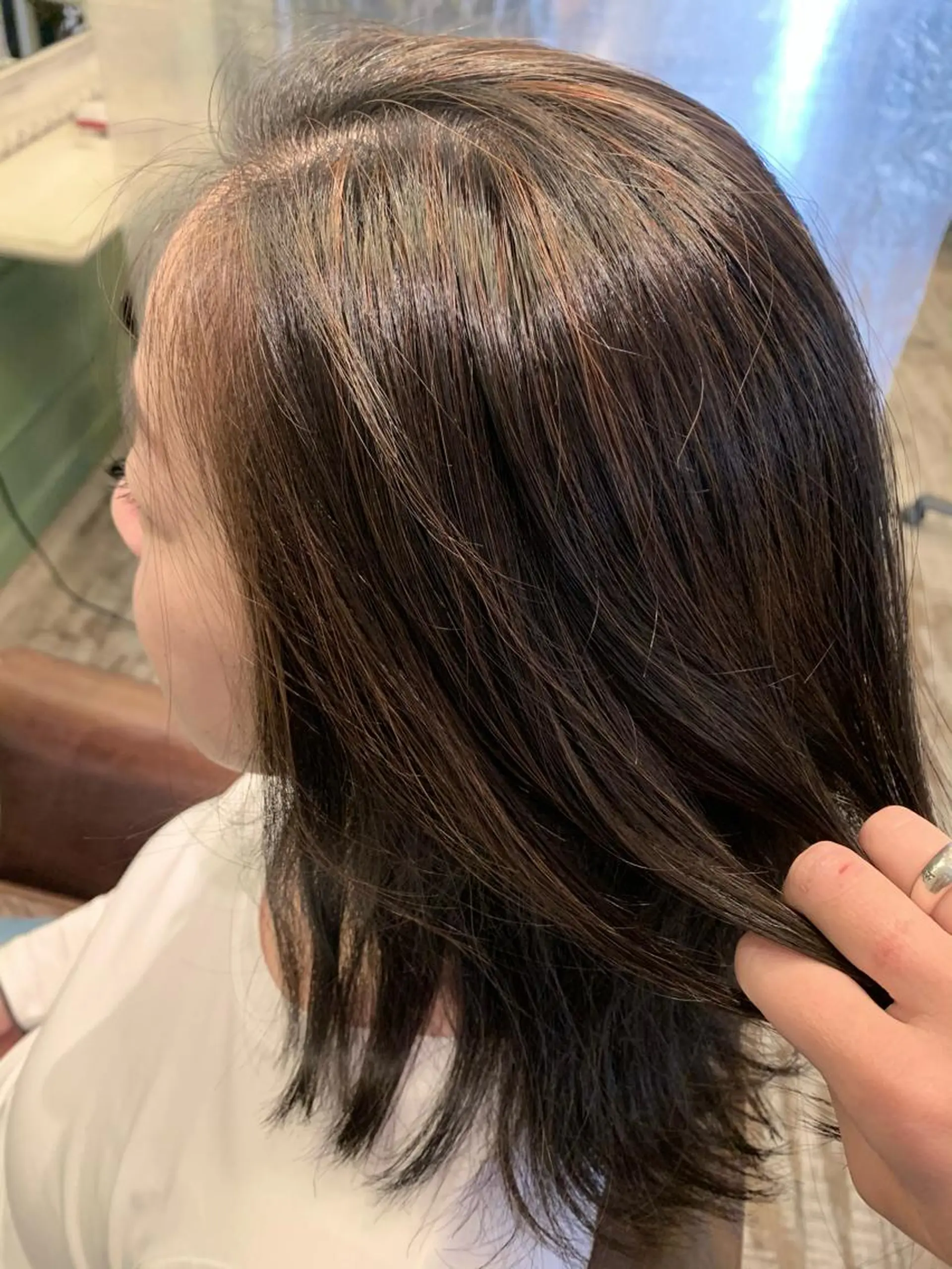 カラー ハイライトカラー 【azure横浜】 🧸misaki🌸のヘアスタイル