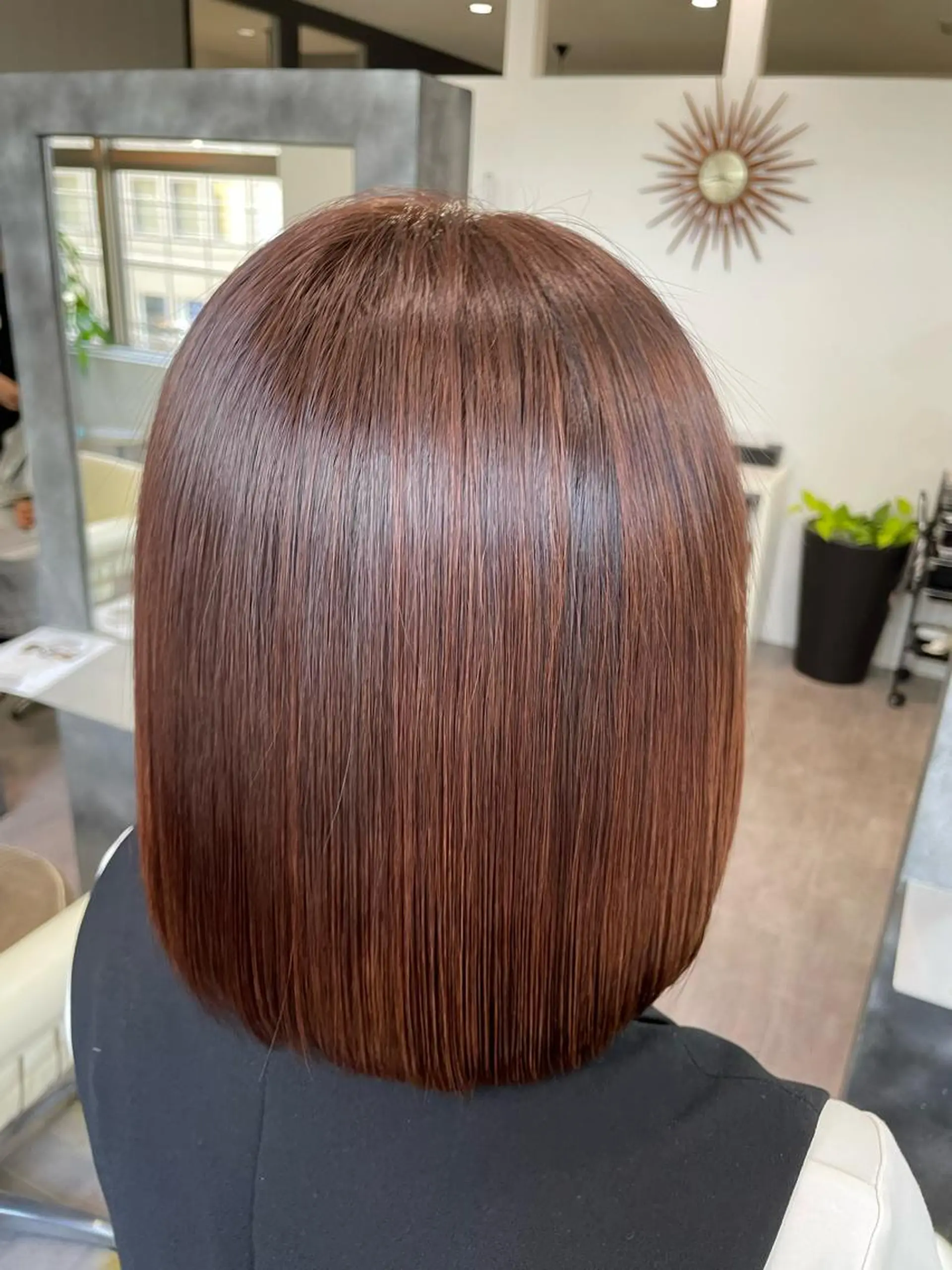 ミディアム カラー トリートメント Merlyosaka 早川未来のヘアスタイル