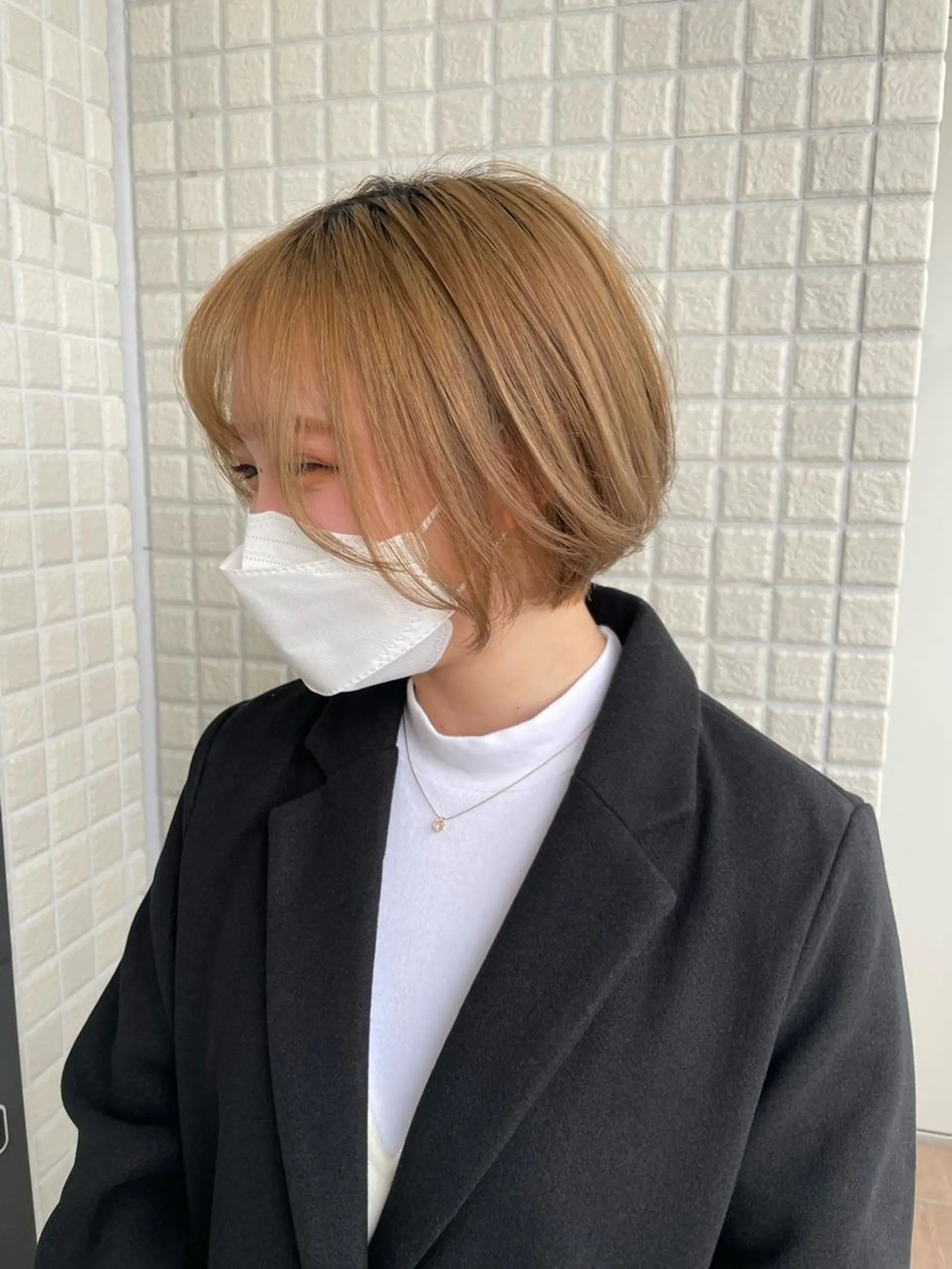 ショート カラー メンズ特化 パーマ/オザワのヘアスタイル