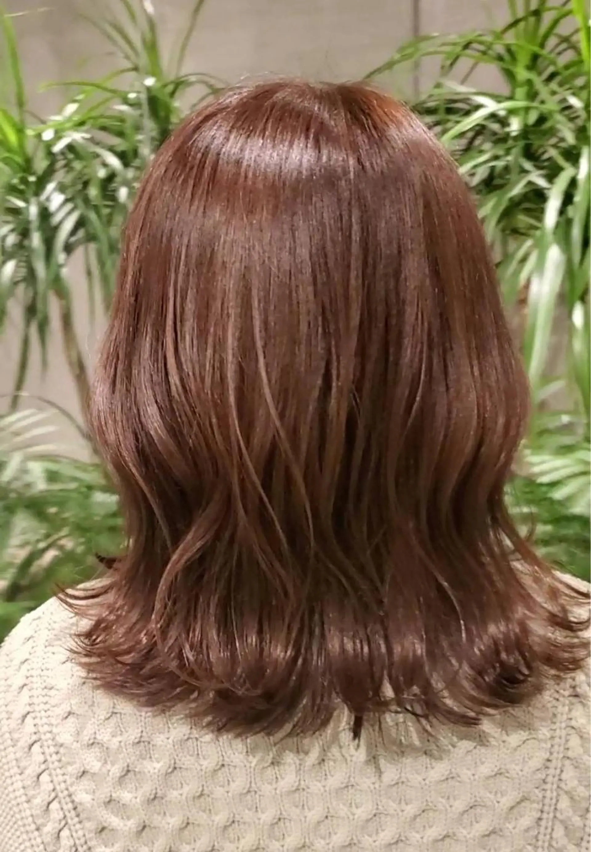 ミディアム カラー ベージュカラー オリーブベージュ イエローカラー SALON   VILLAGE所属・酒井 実希子のその他イメージ