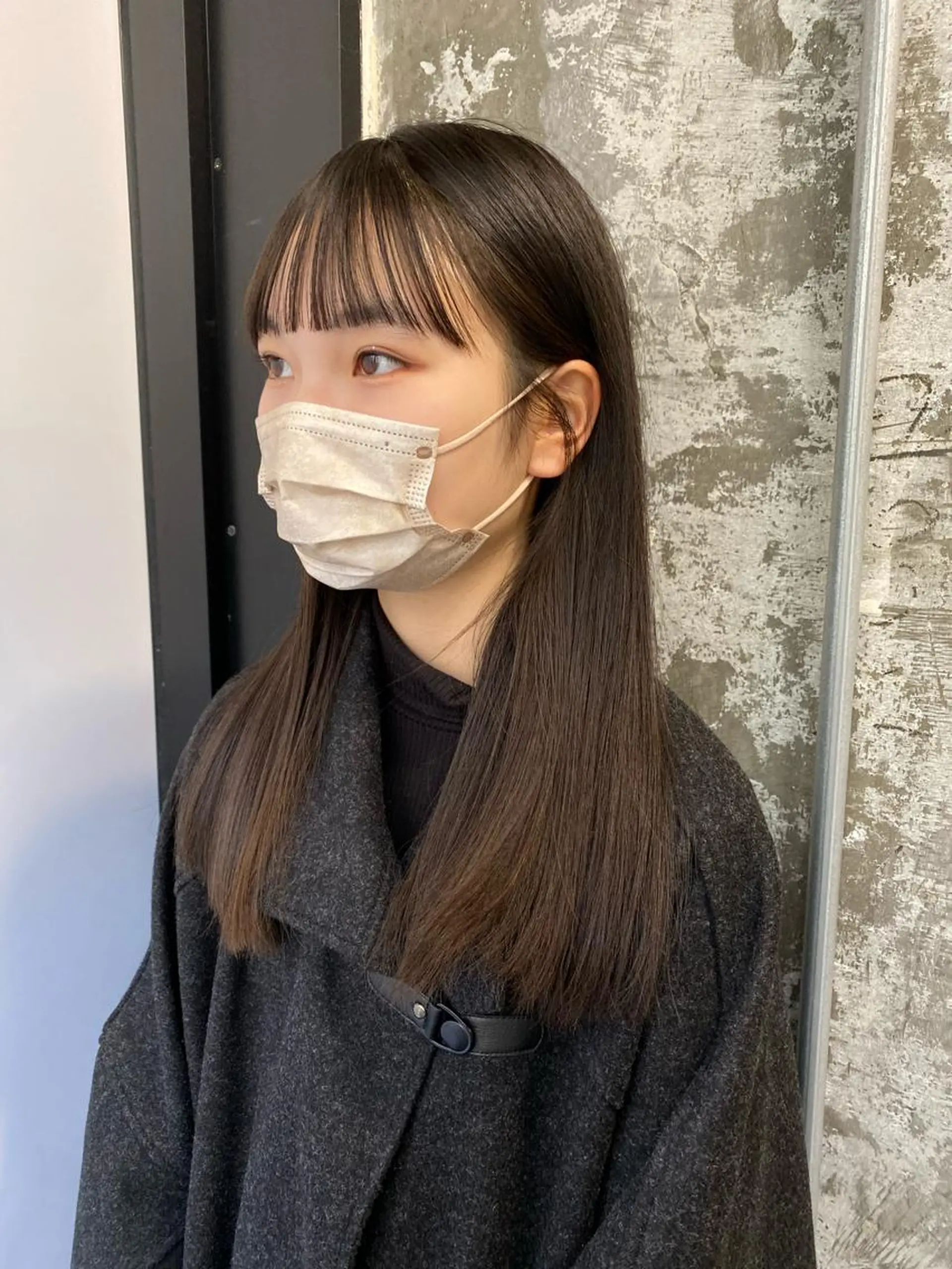 ロング カラー ベージュカラー ダブルカラー ハイライトカラー インナーカラー くびれヘア カット ヘアカラー トリートメント Pia ツボイ ケイタのヘアスタイル