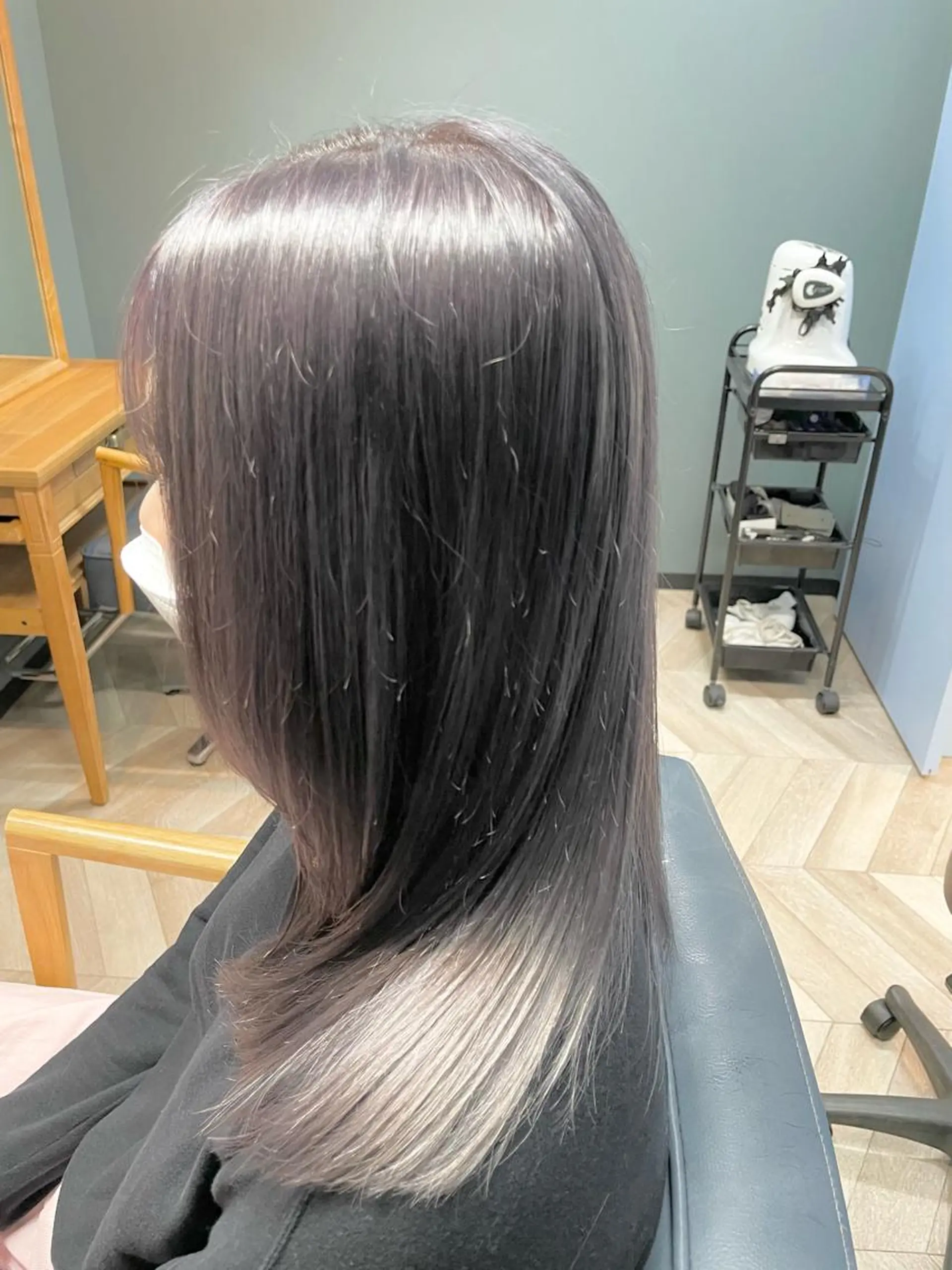 セミロング カット ヘアカラー トリートメント ✨透明感カラー✨ ✨小顔カット✨山木のヘアスタイル