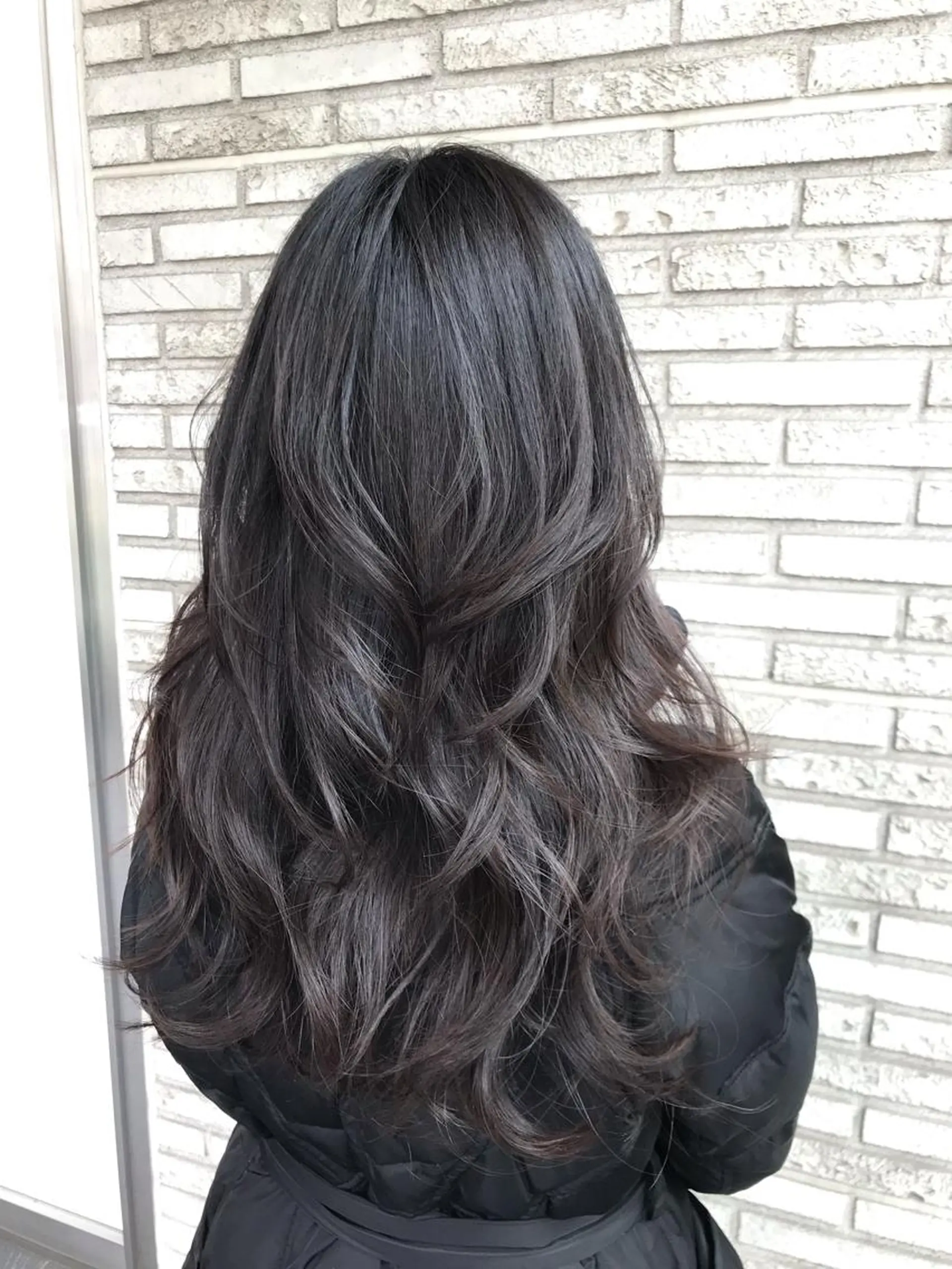 ロング 大石 さやかのヘアスタイル