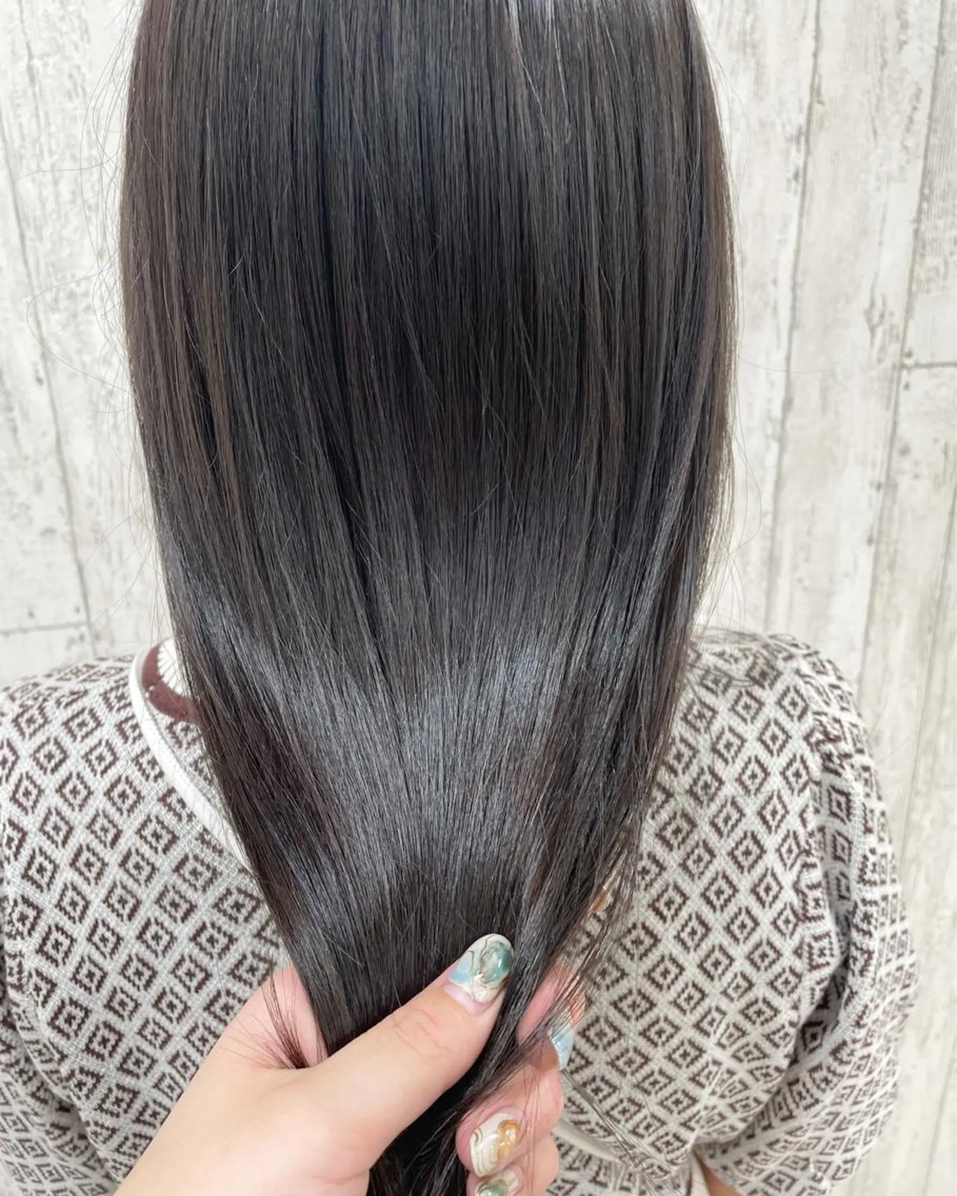 ロング カラー トリートメント 似合わせ/美髪カラー /カンナのヘアスタイル