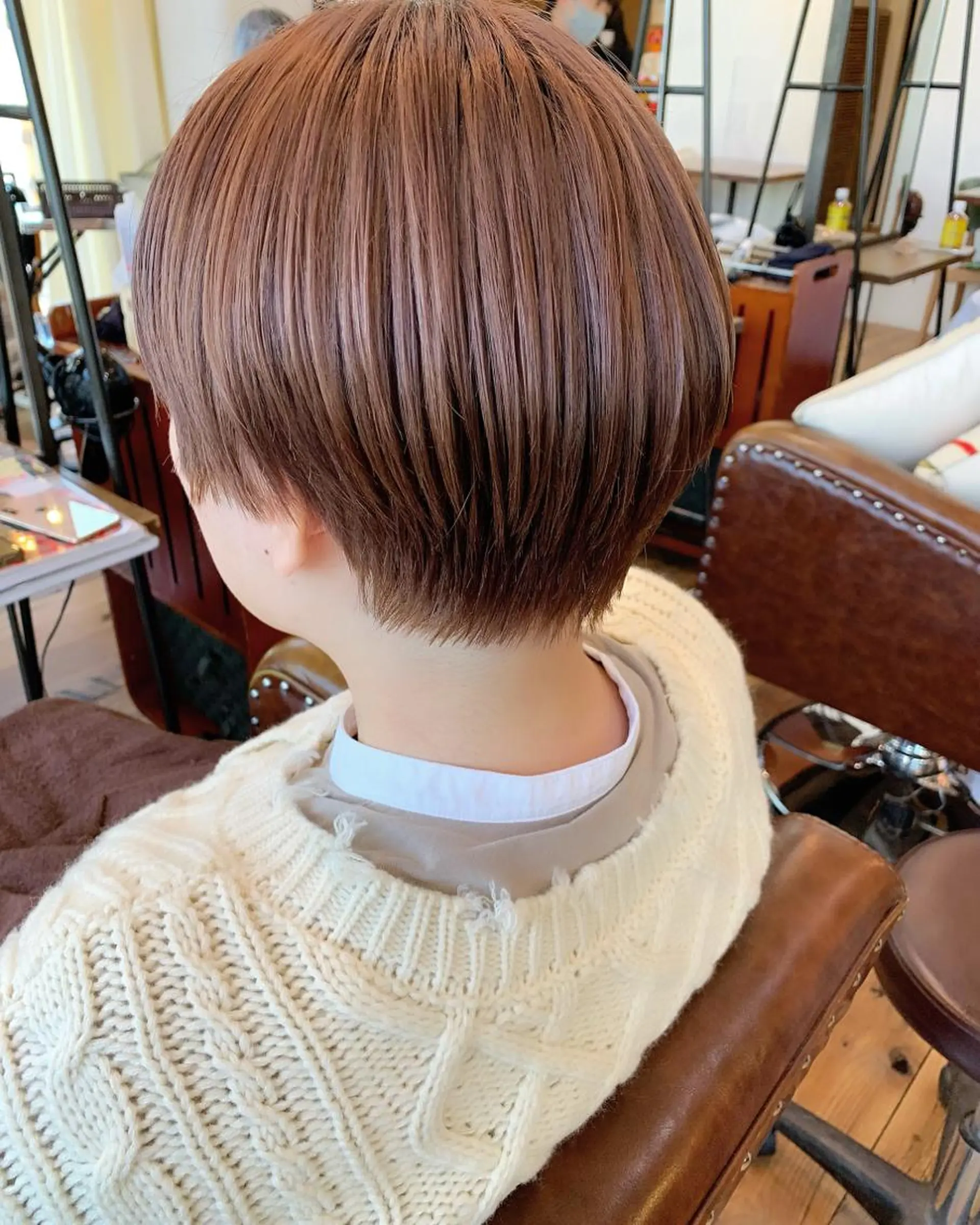 ショート メンズ/パーマ /レディース髪質改善のヘアスタイル