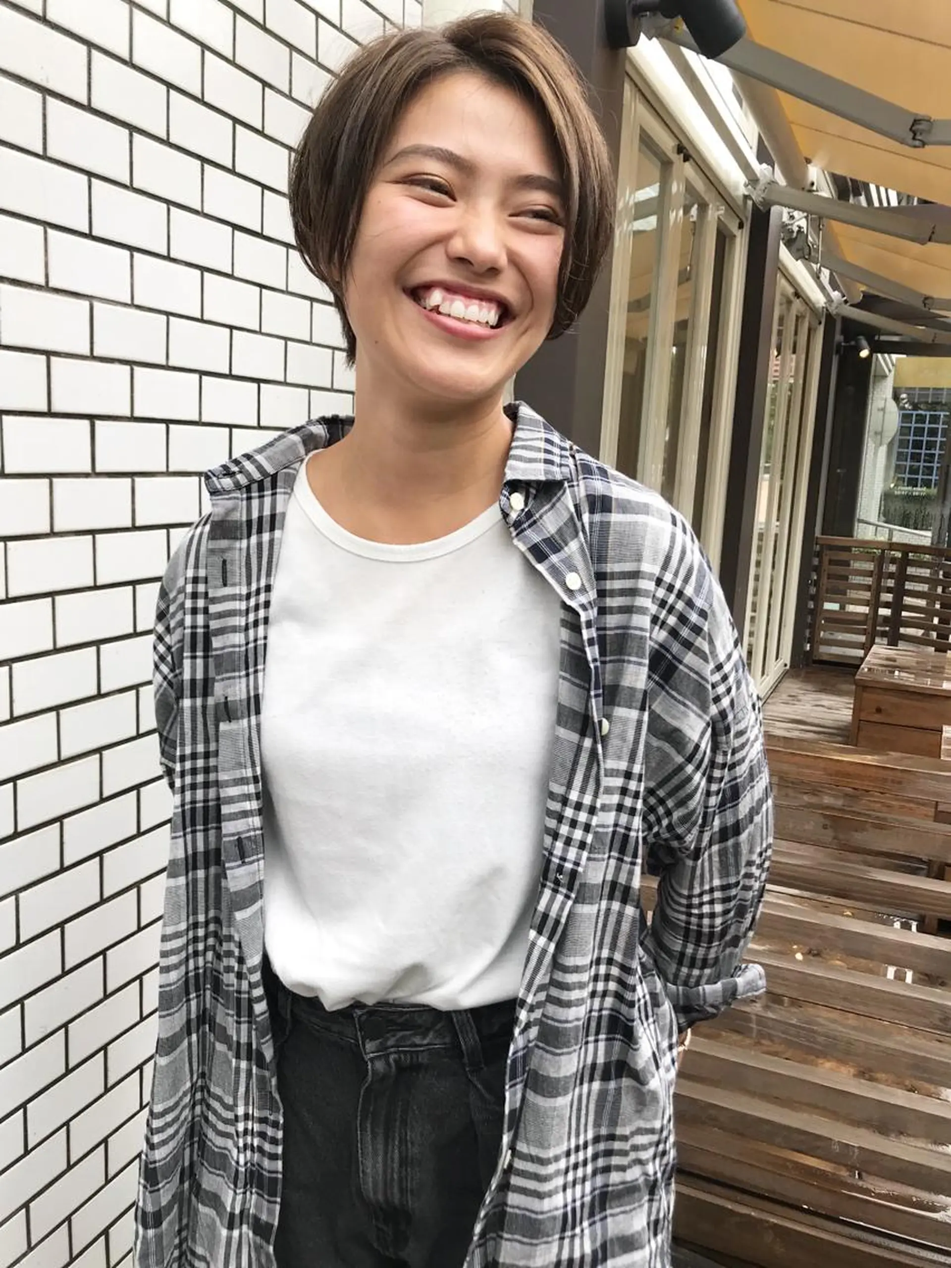 口コミ評価4.9⭐︎ カワナベ　マサシのヘアスタイル