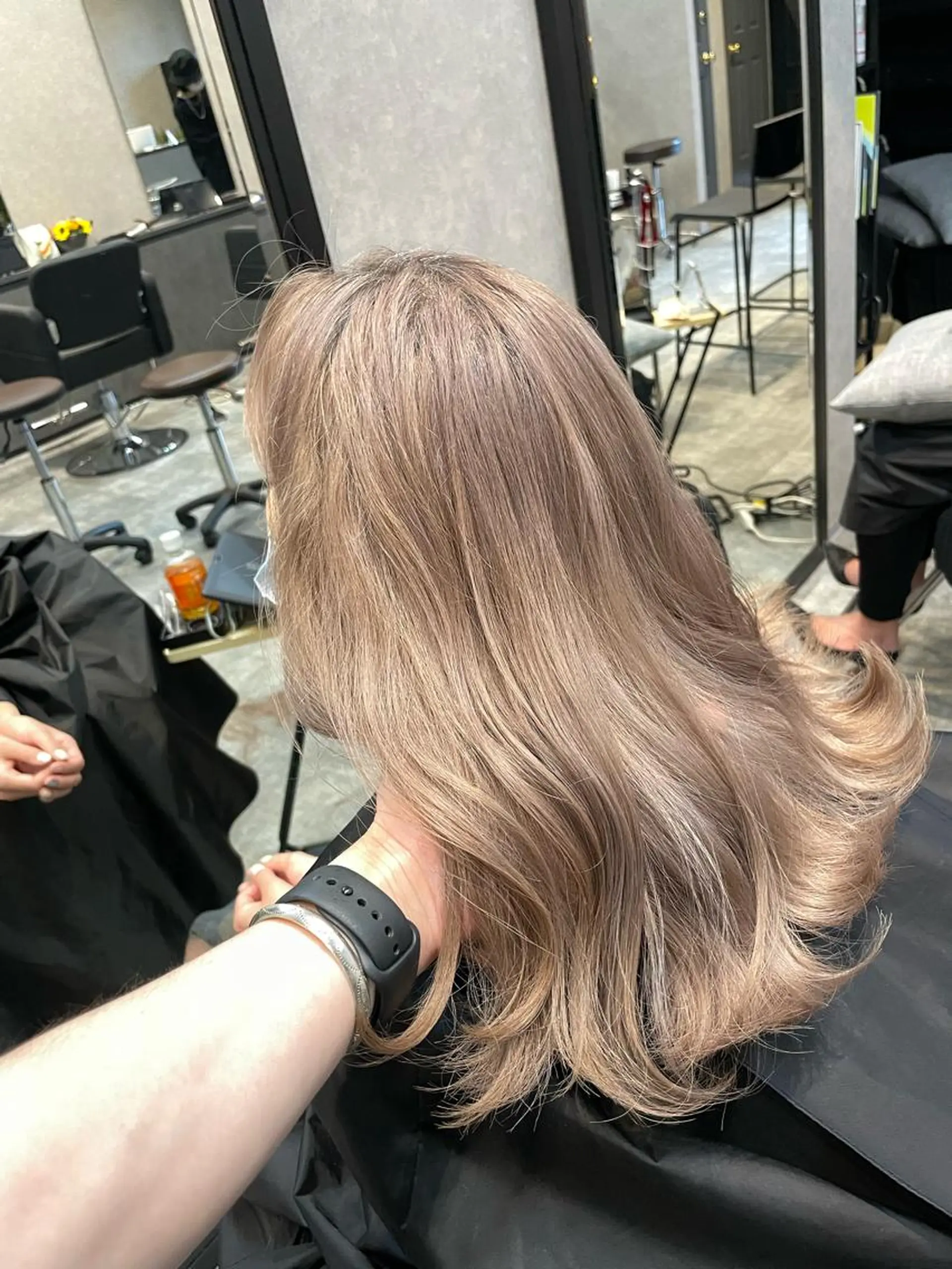 ミディアム 田中 聖也のヘアスタイル