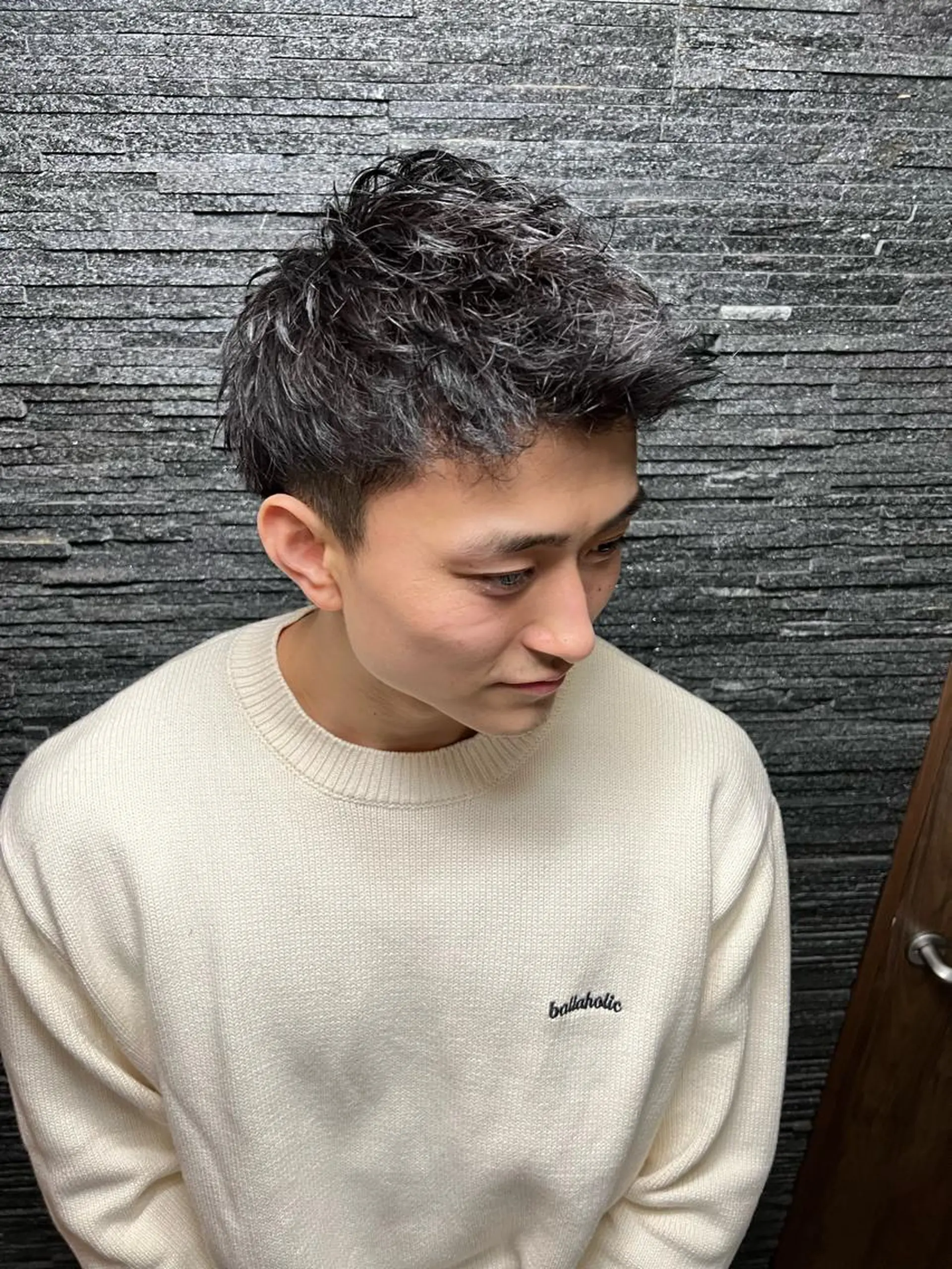 ミディアム メンズ ✨メンズカット 無料‼️✨土尾快斗のヘアスタイル