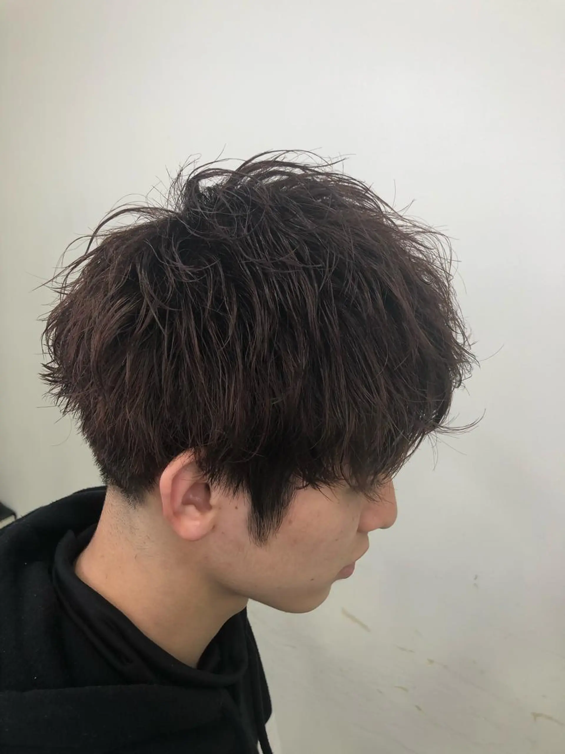 パーマ メンズ カット パーマ ヘアセット メンズ特化 古賀陸斗のヘアスタイル
