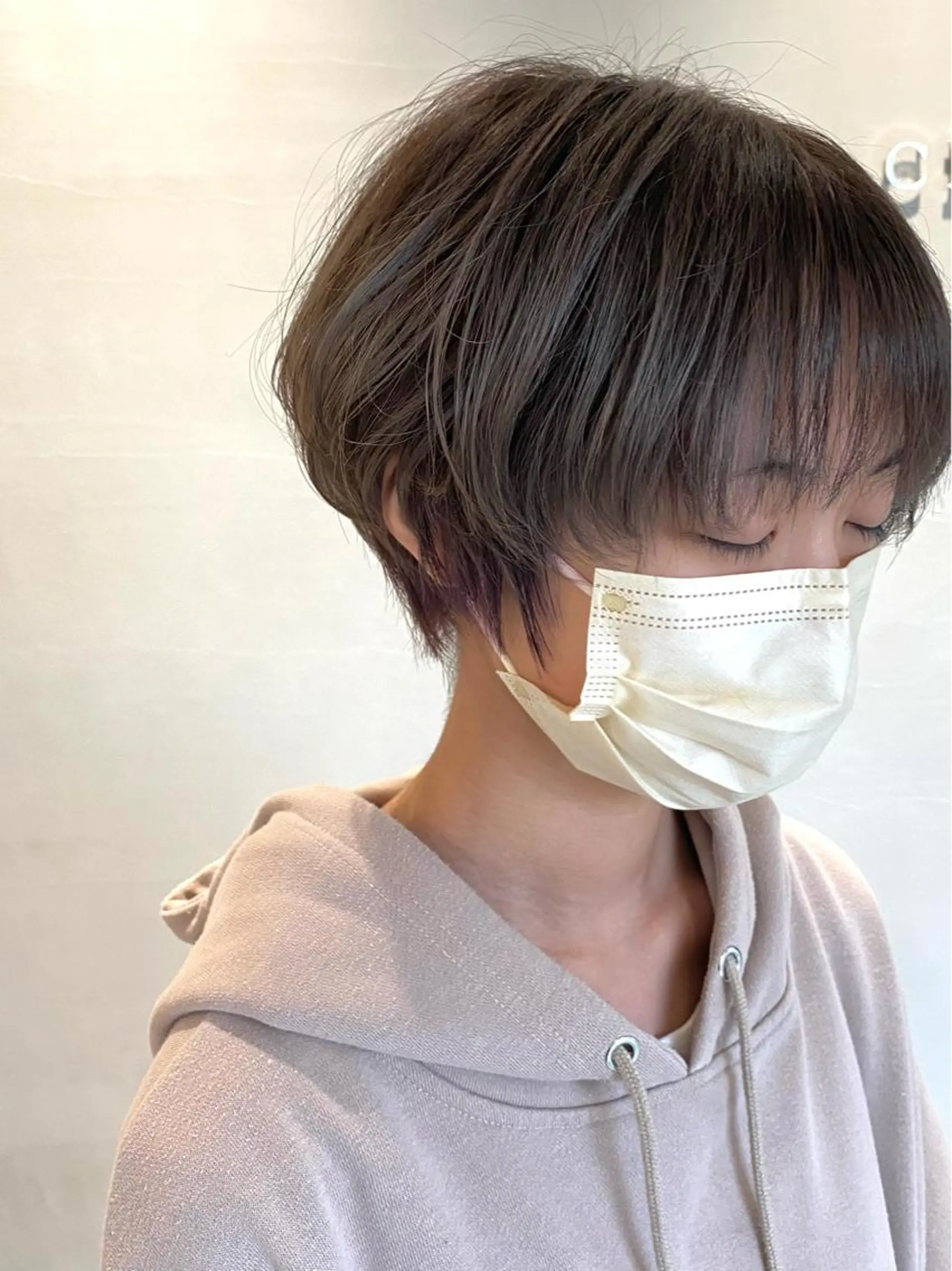 ショート カラー ハンサムショート ショートヘア カット 谷合 貴志のヘアスタイル