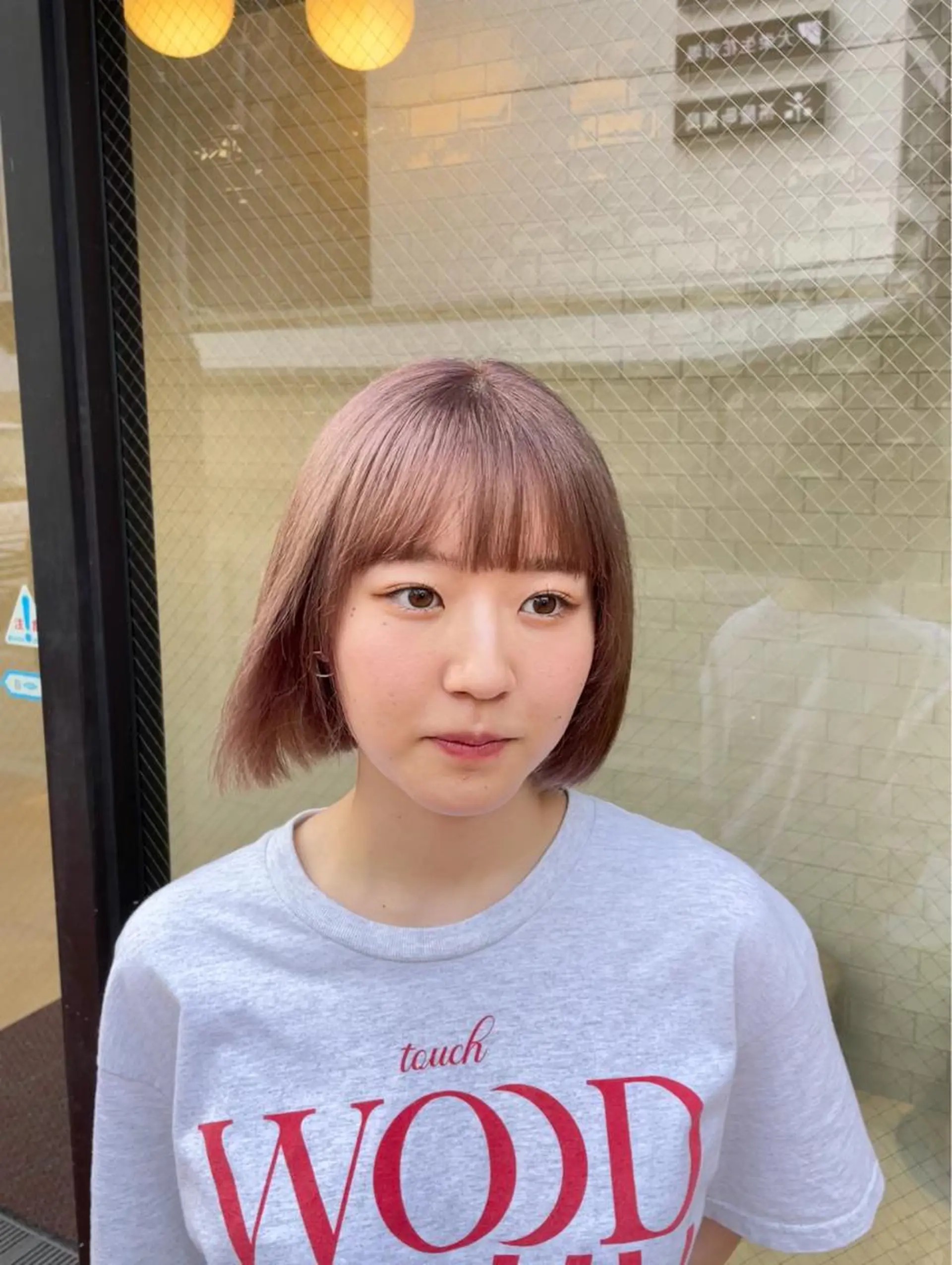 ショート カラー パーマ ヘアアレンジ キッズ ブリーチ ハイライトカラー ハイトーンカラー ハイライト ショートヘア 大人スタイル 太田のヘアスタイル