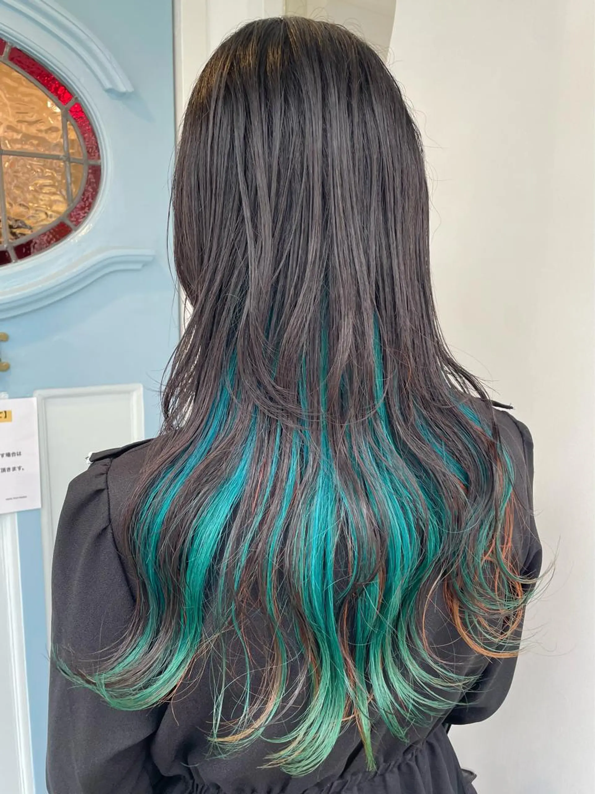 ロング 顔まわりレイヤー レイヤーカット ウルフカット 🐺高椋 海/ウルフ/レイヤーのヘアスタイル