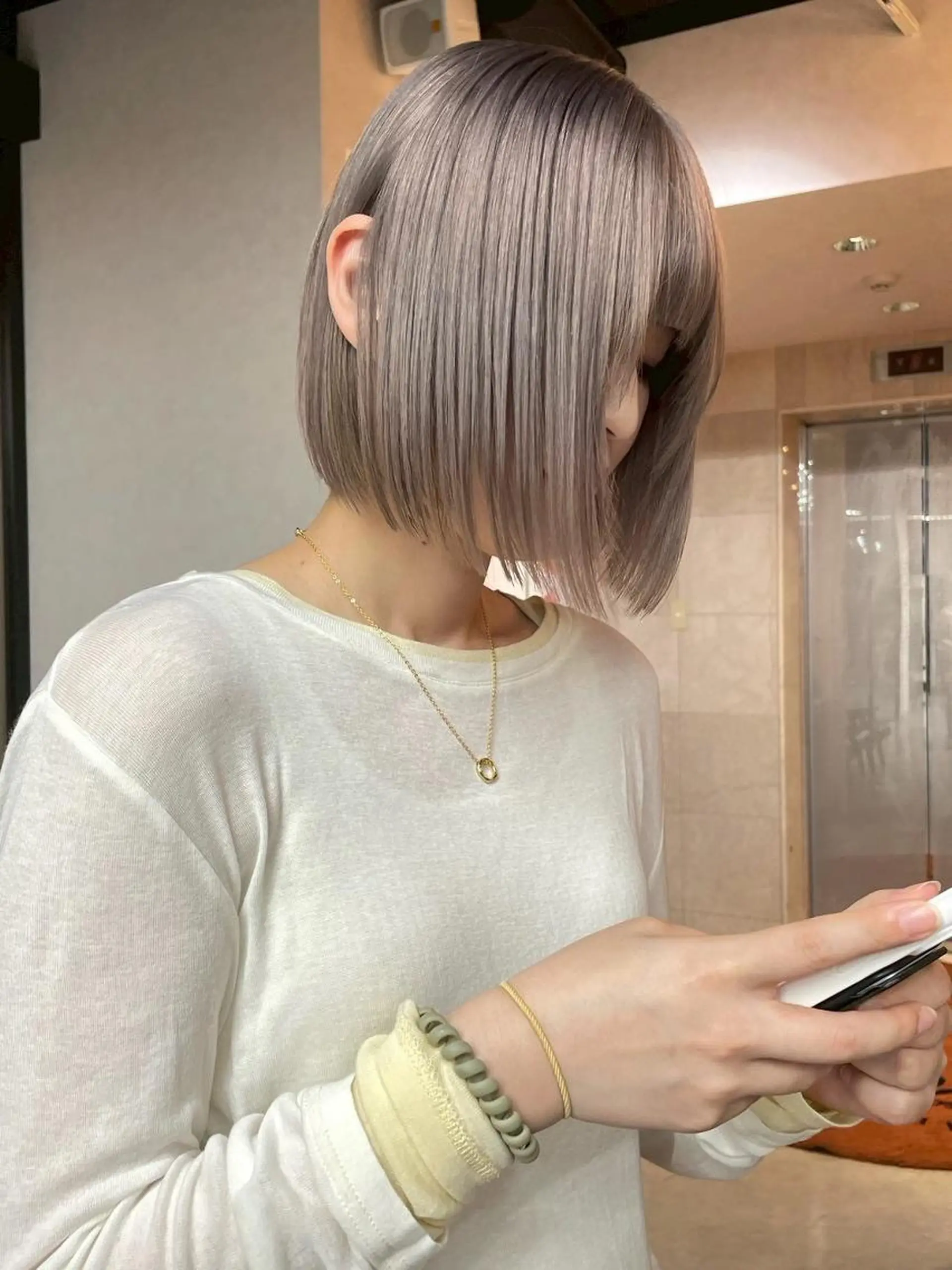 ミディアム 澤田 大翔のヘアスタイル