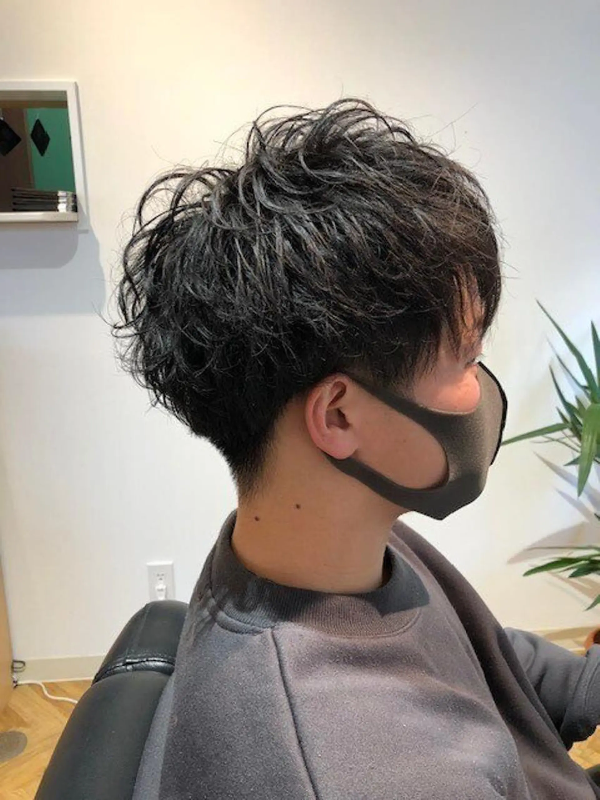ショート メンズ 坂本 鈴葉のヘアスタイル