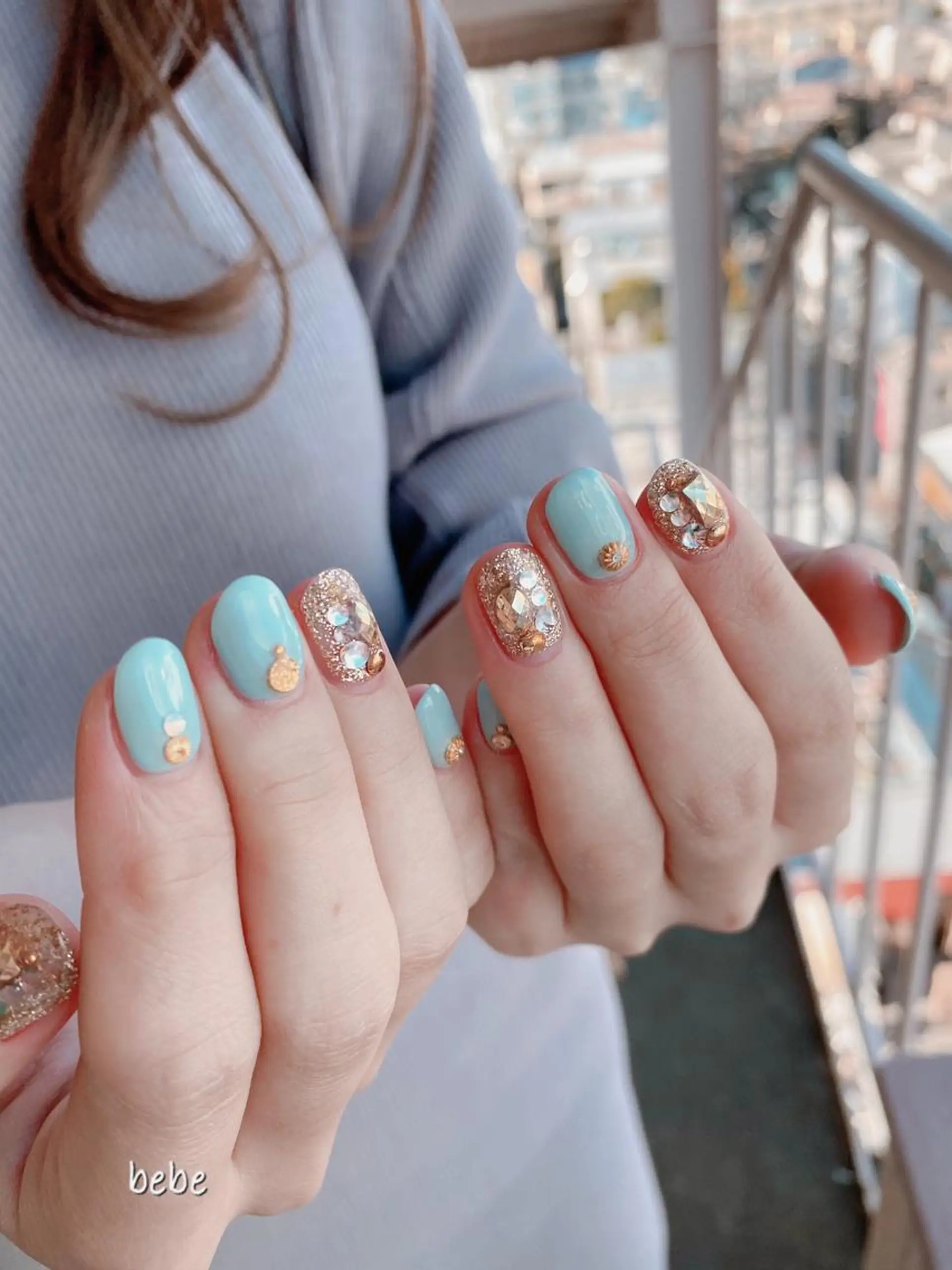 ネイル キラキラネイル ハンドネイル Ann nailのネイルデザイン