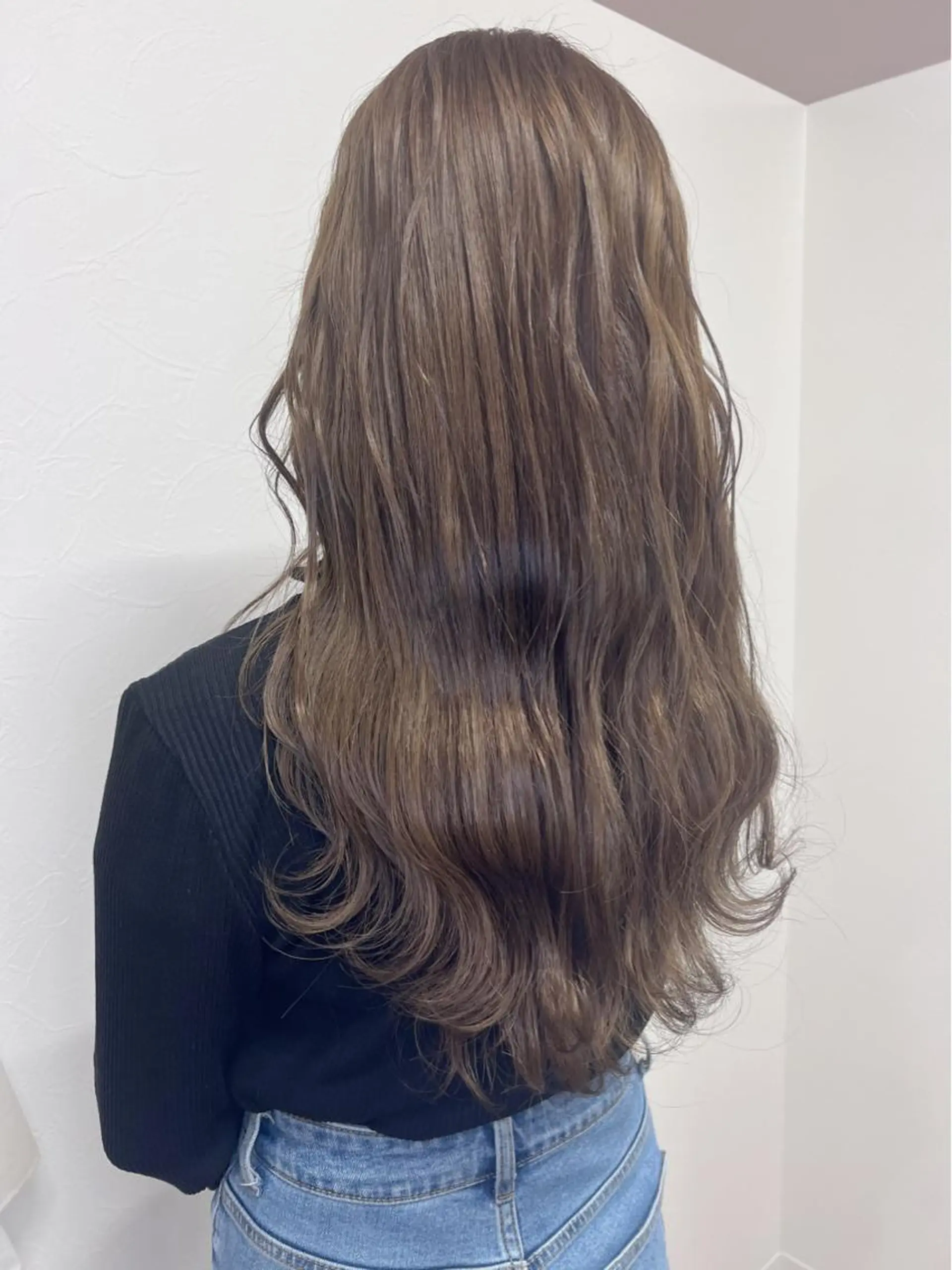 ロング カラー ヘアアレンジ カット ヘアカラー トリートメント Sol plusのヘアスタイル