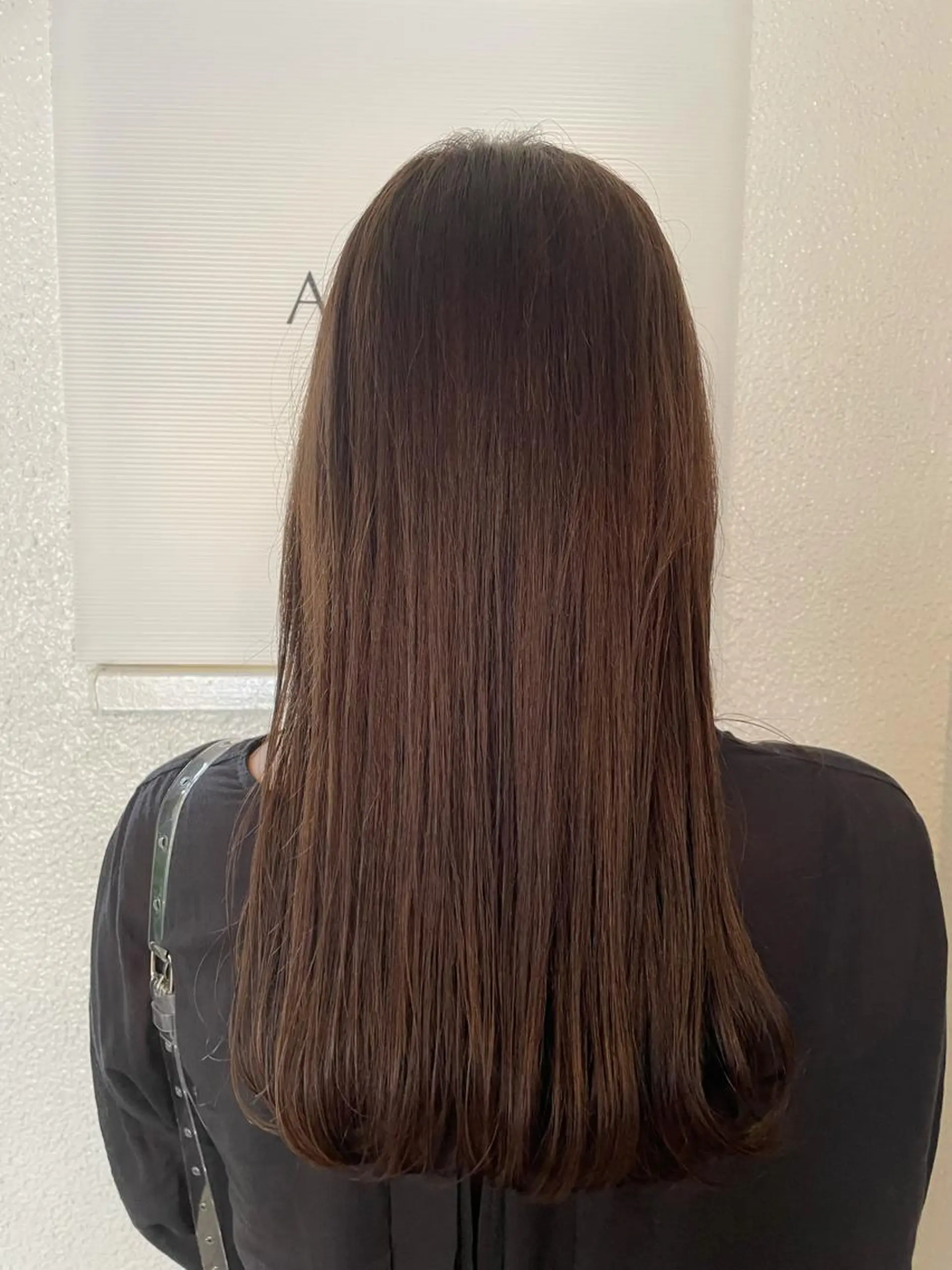 ロング スガハラ アンナのヘアスタイル