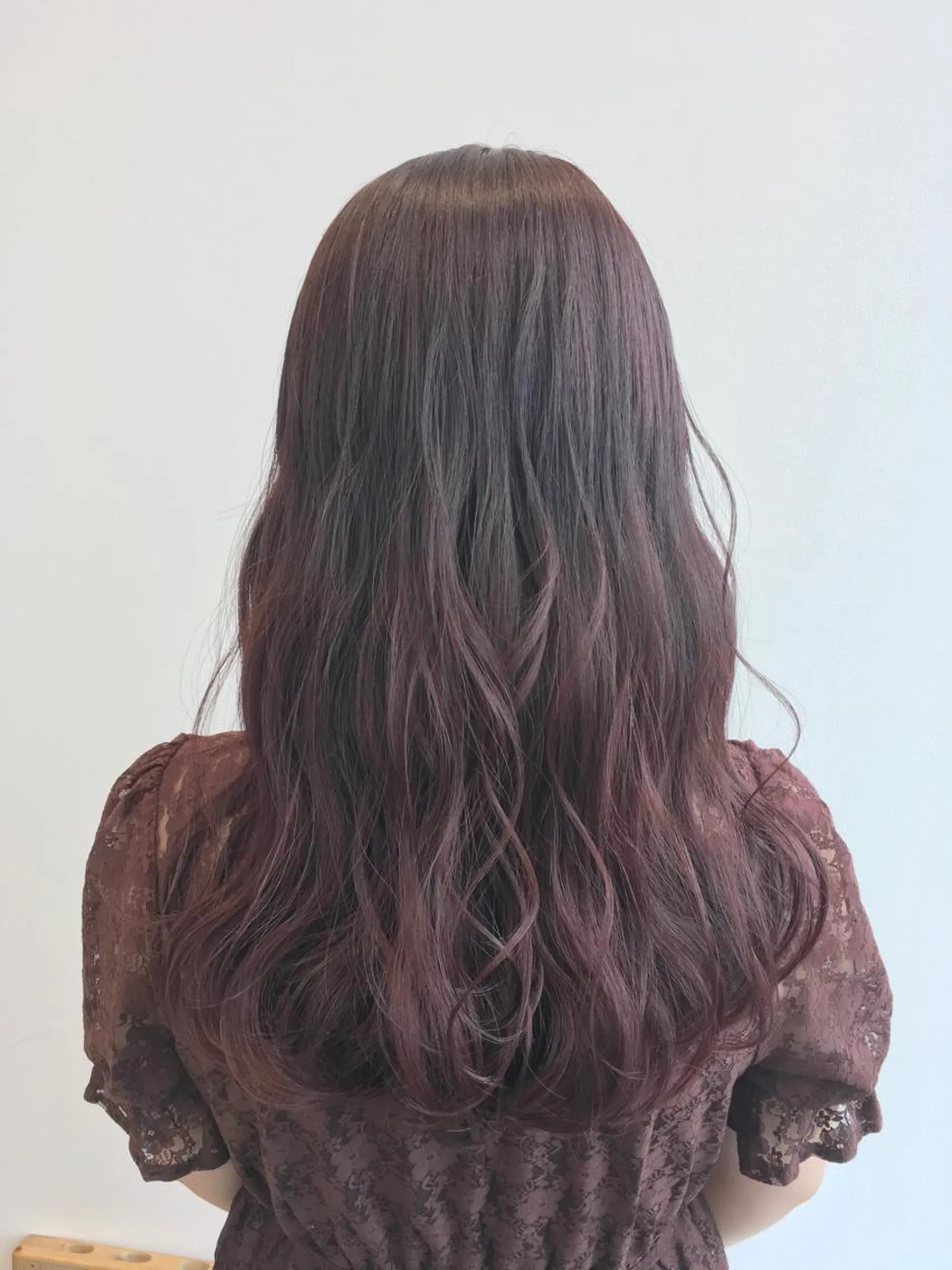 ロング カラー レッドカラー ヘアカラー トリートメント ヘアセット go today shaire salon 本店所属・yoshi ☆のヘアスタイル