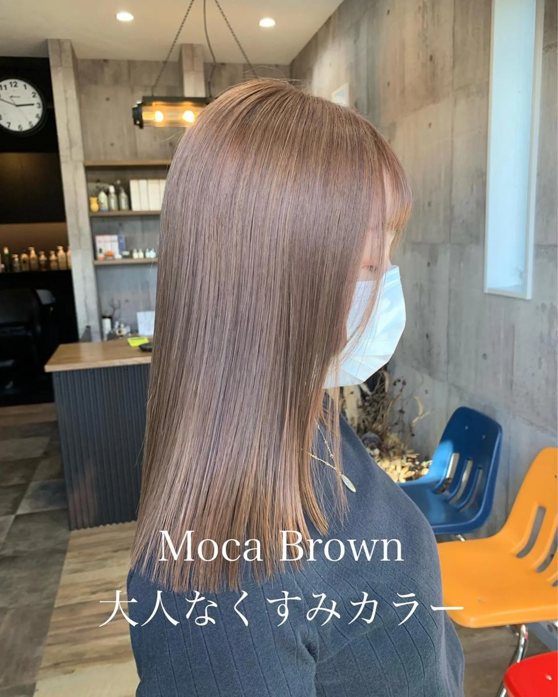 ミディアム Welila by haku所属・yoshihara yuukiのヘアスタイル