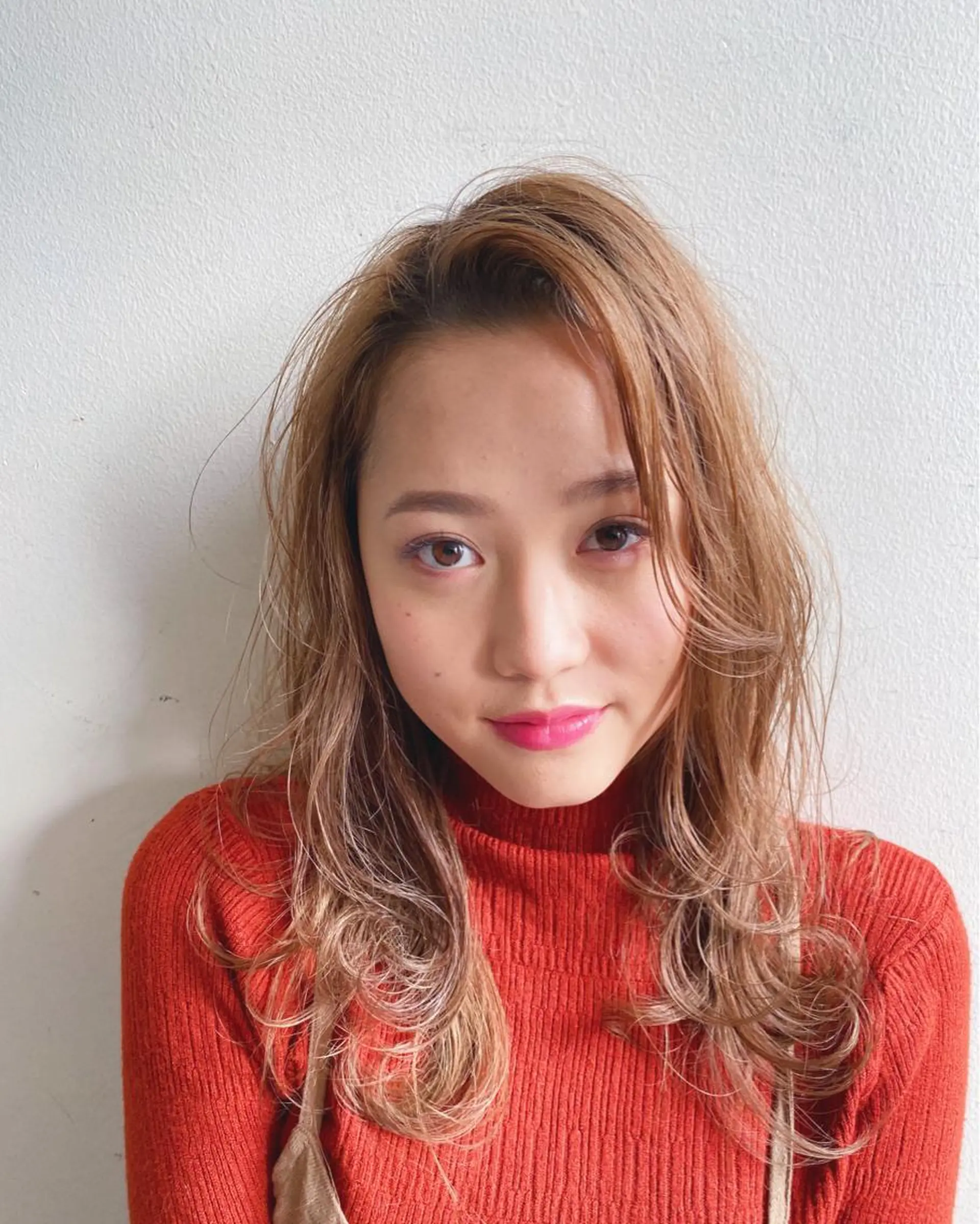 ミディアム ヘアカラー arts調布 スタイリスト杉山翔也のヘアスタイル